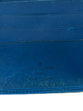 Louis Vuitton blue epi leather vintage wallet MI1902 **as is**