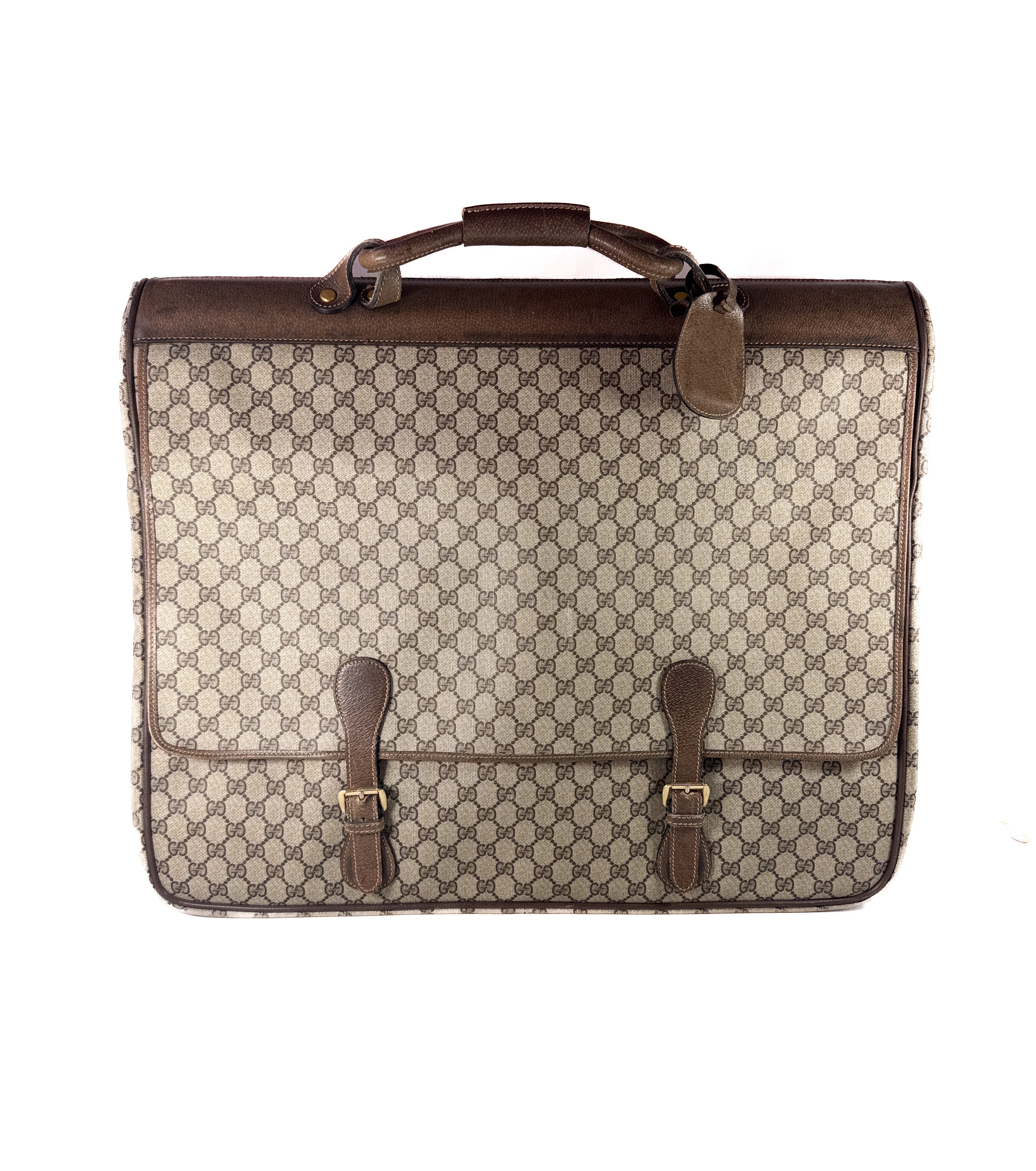 Gucci GG Supreme 1980s garment bag 24-011-594 **as is**