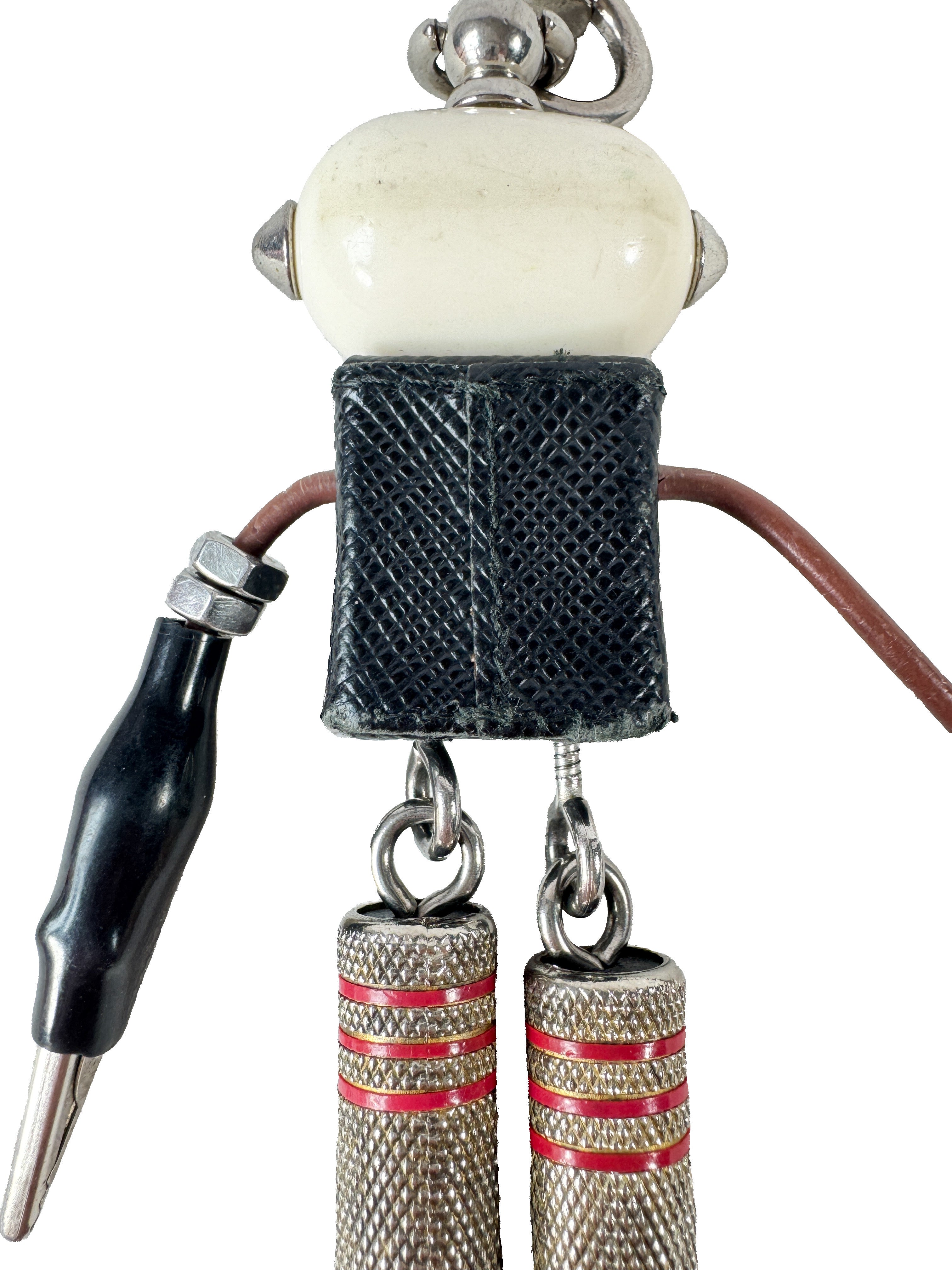 Prada robot key ring