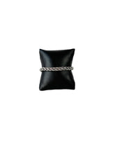 John Hardy sterling silver black sapphires wheat chain bracelet