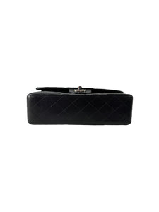 Chanel black classic small lambskin double flap 16299499