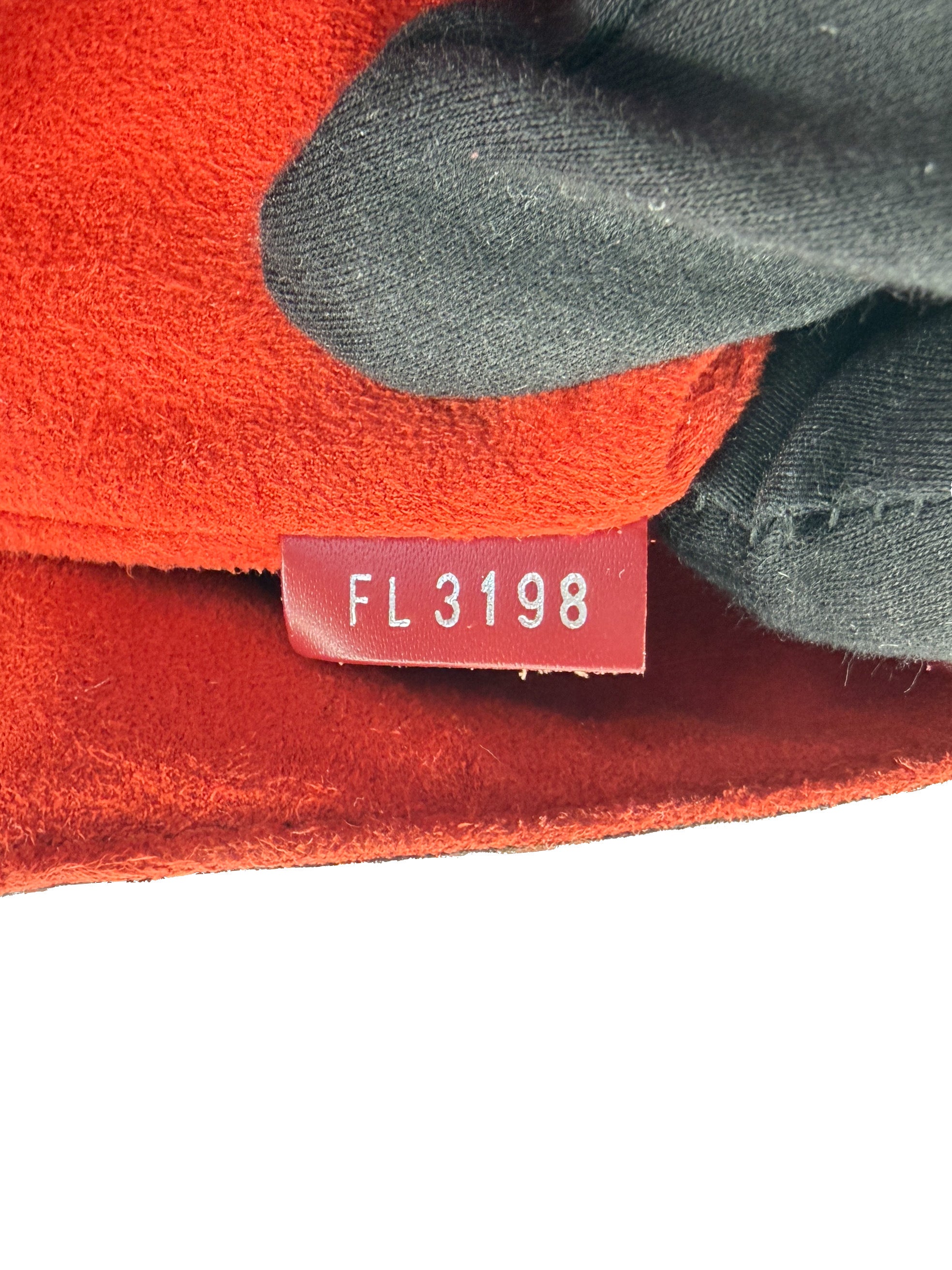 Louis Vuitton orange epi leather Twist bucket FL3198