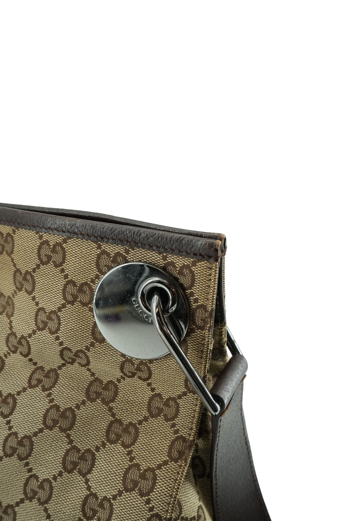 Gucci brown small Eclipse crossbody 120841 209047