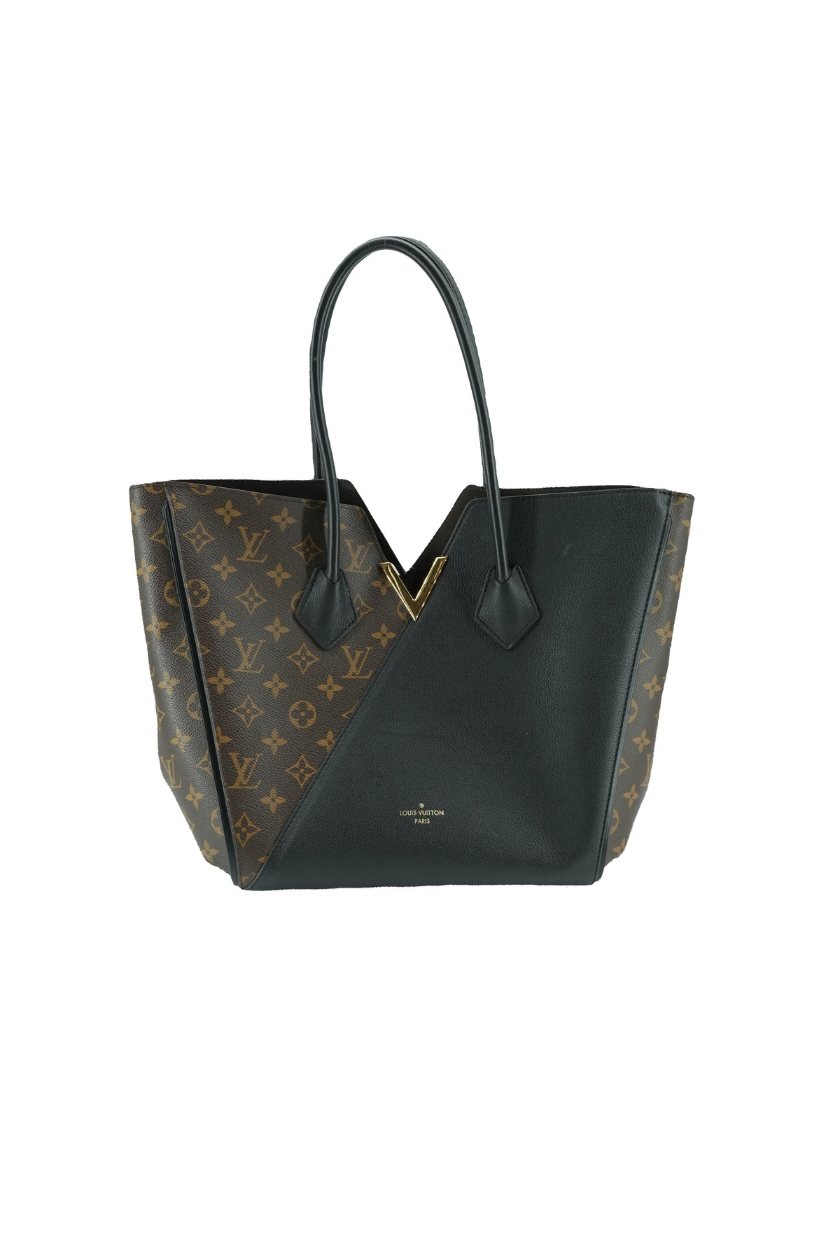 Louis Vuitton monogram black Kimono tote DU0138