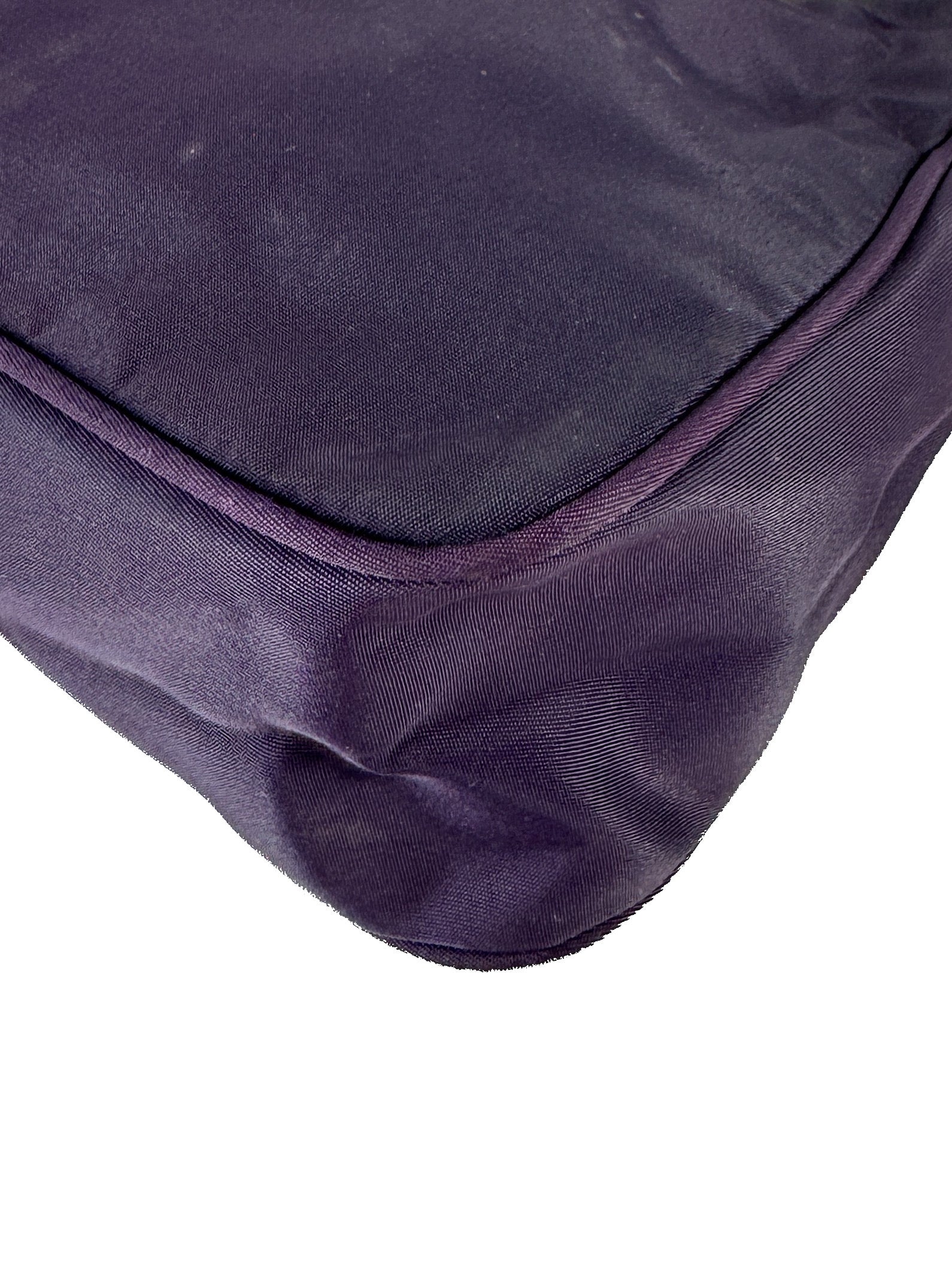 Prada purple nlyon vintage shoulder bag 36