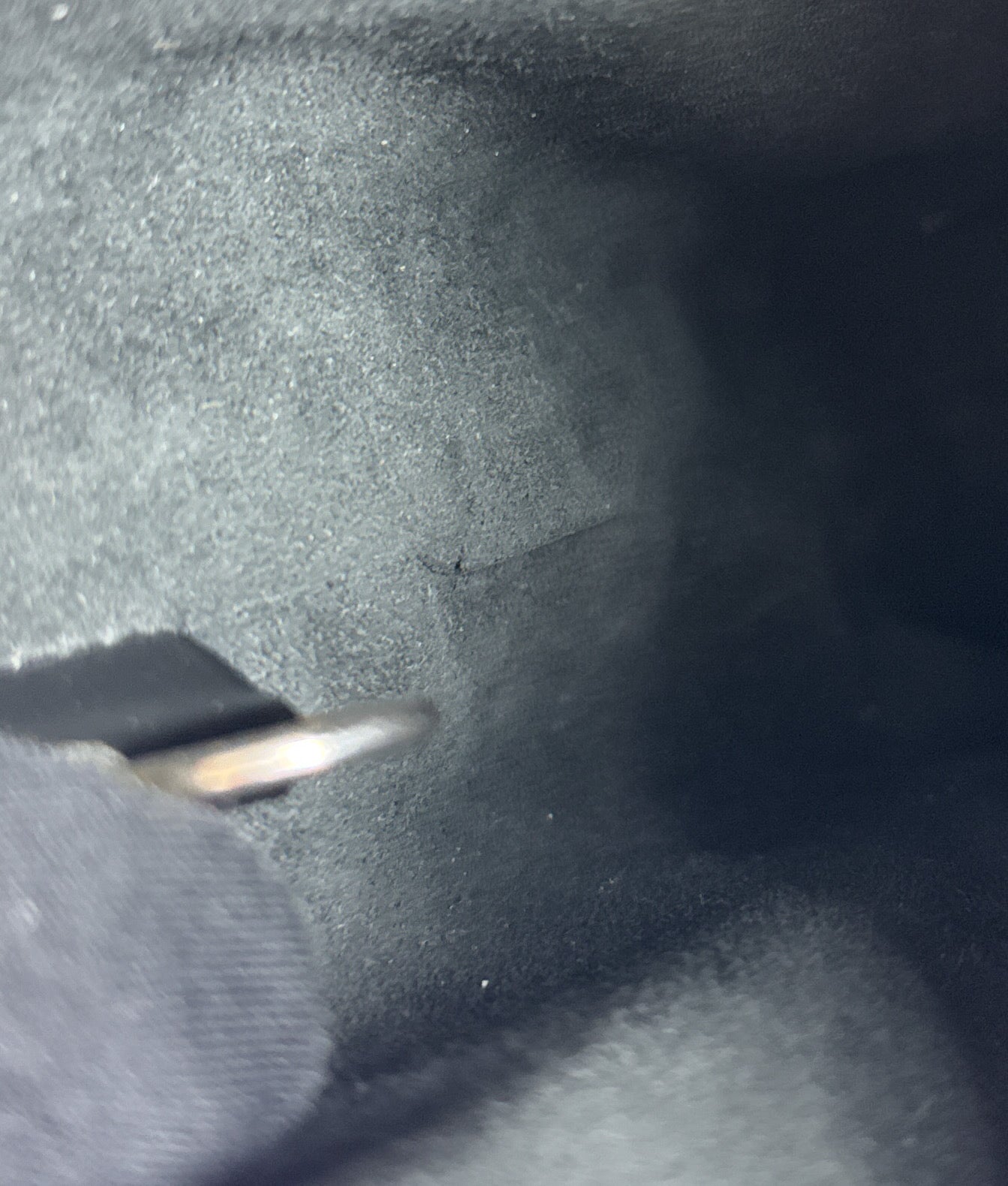 Louis Vuitton black epi Sac D'Epaule PM VI1918