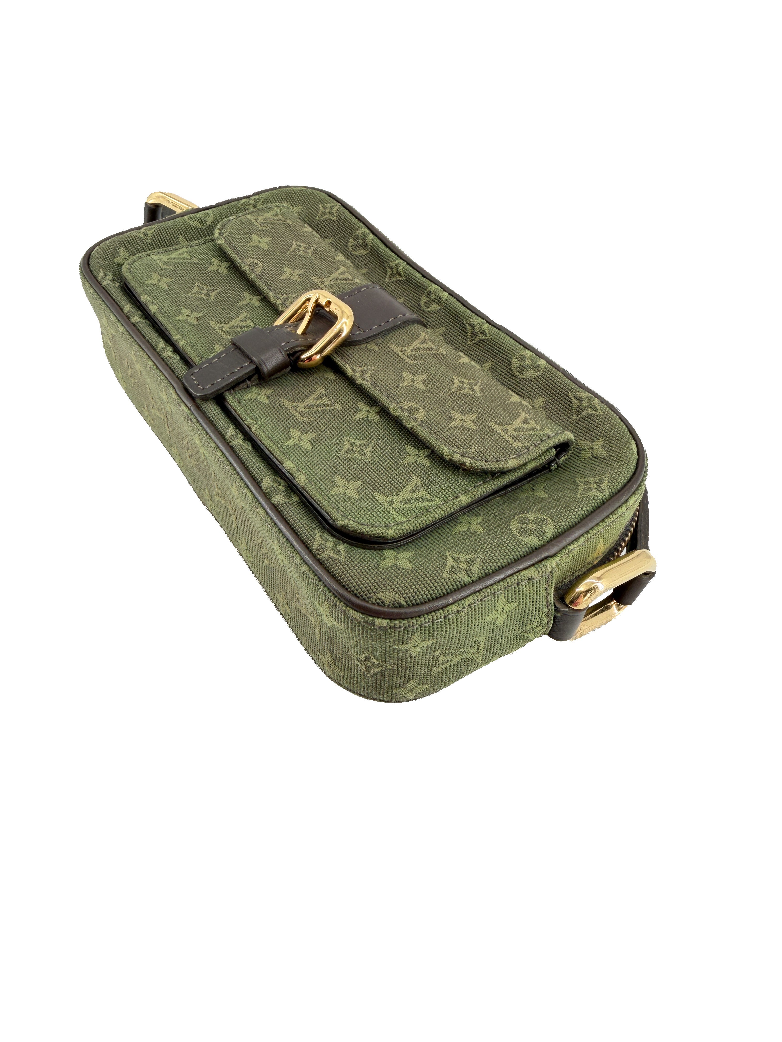 Louis Vuitton monogram green Mini Lin Juliette MM TH1002