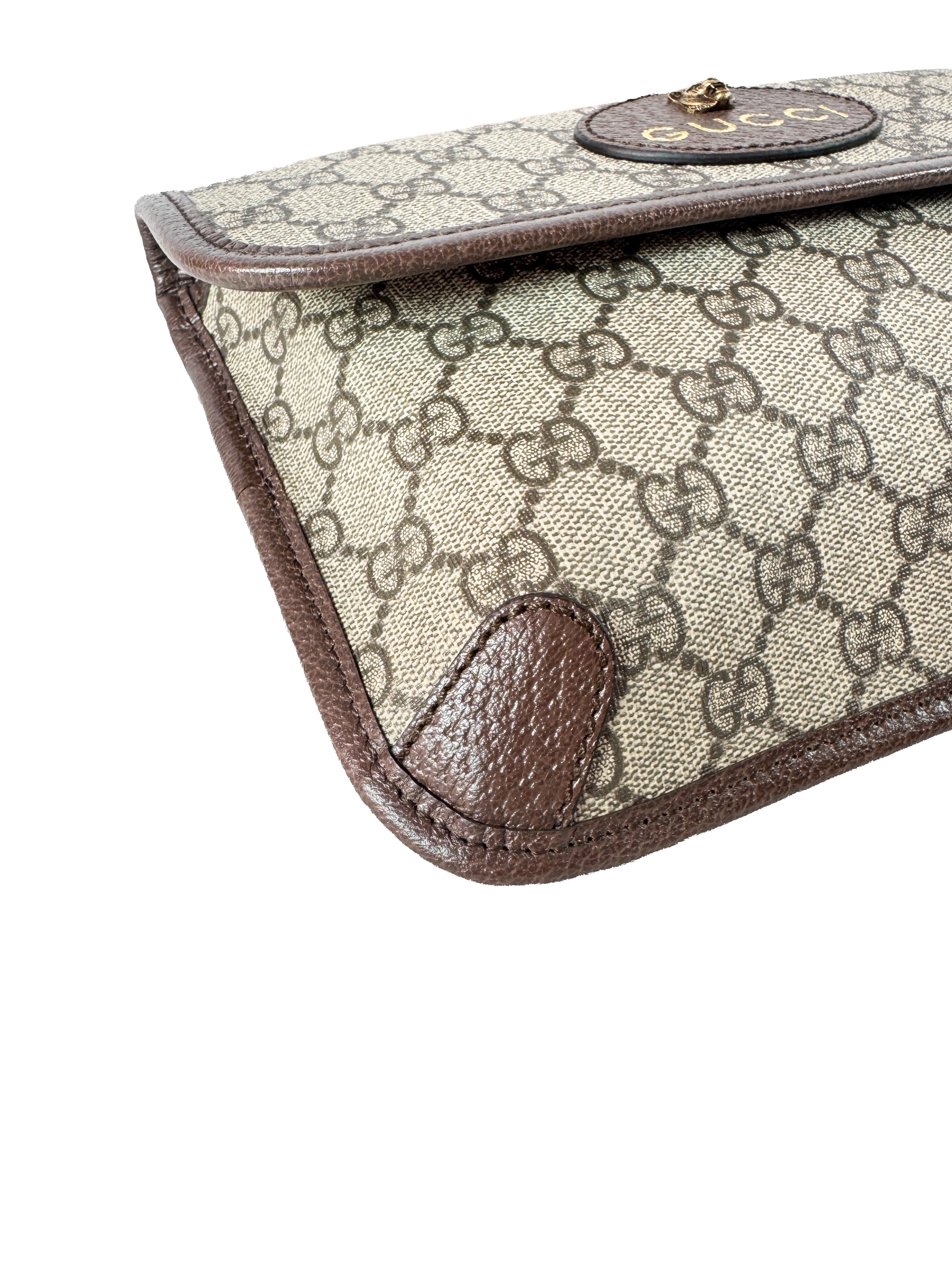 Gucci GG Supreme monogram Neo waist bag 493930 520981 NEW