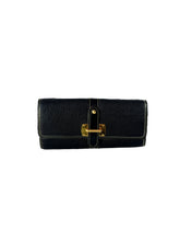 Louis Vuitton black Suhali leather wallet