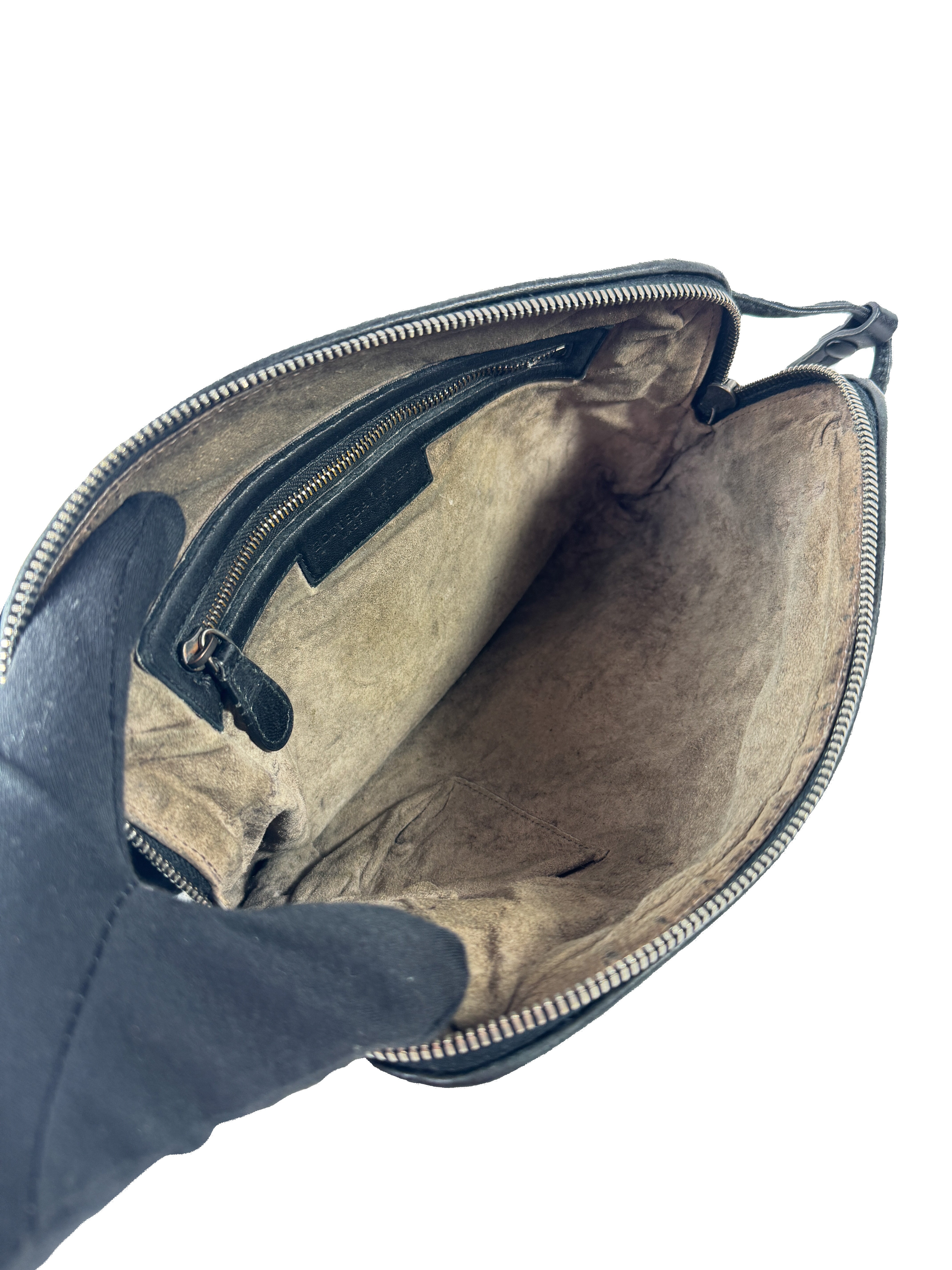 Bottega Veneta black Intrecciato Nodini bag 245354 V0016 8175