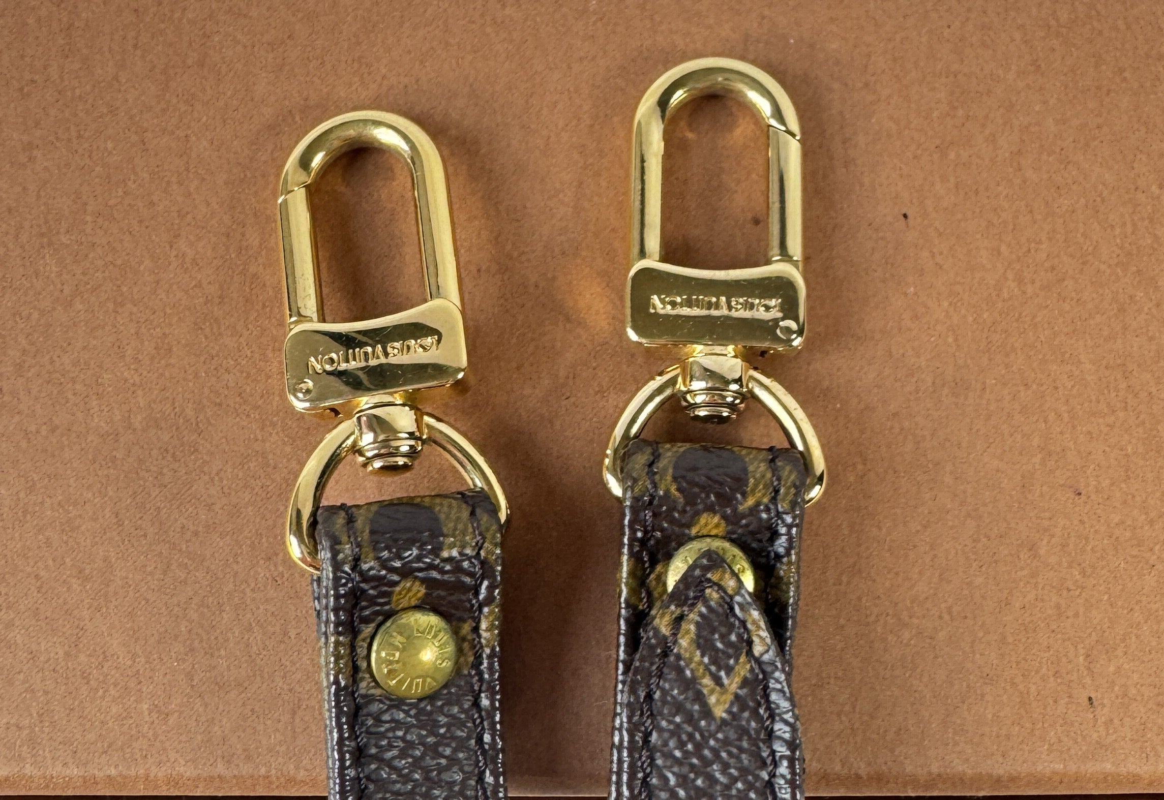 Louis Vuitton monogram adjustable strap