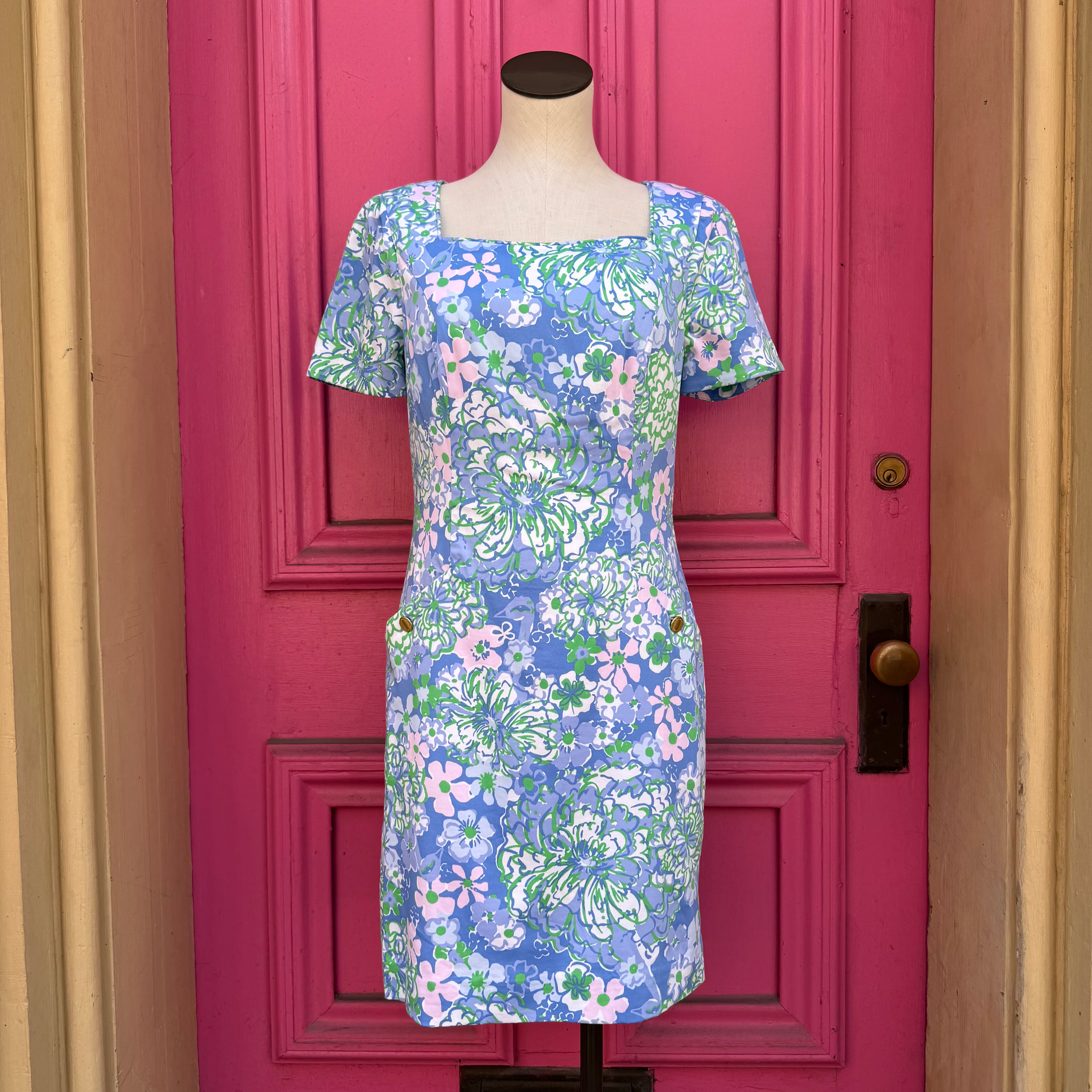Lilly Pulitzer Plumes in Bloom Lill dress size 4 NWT