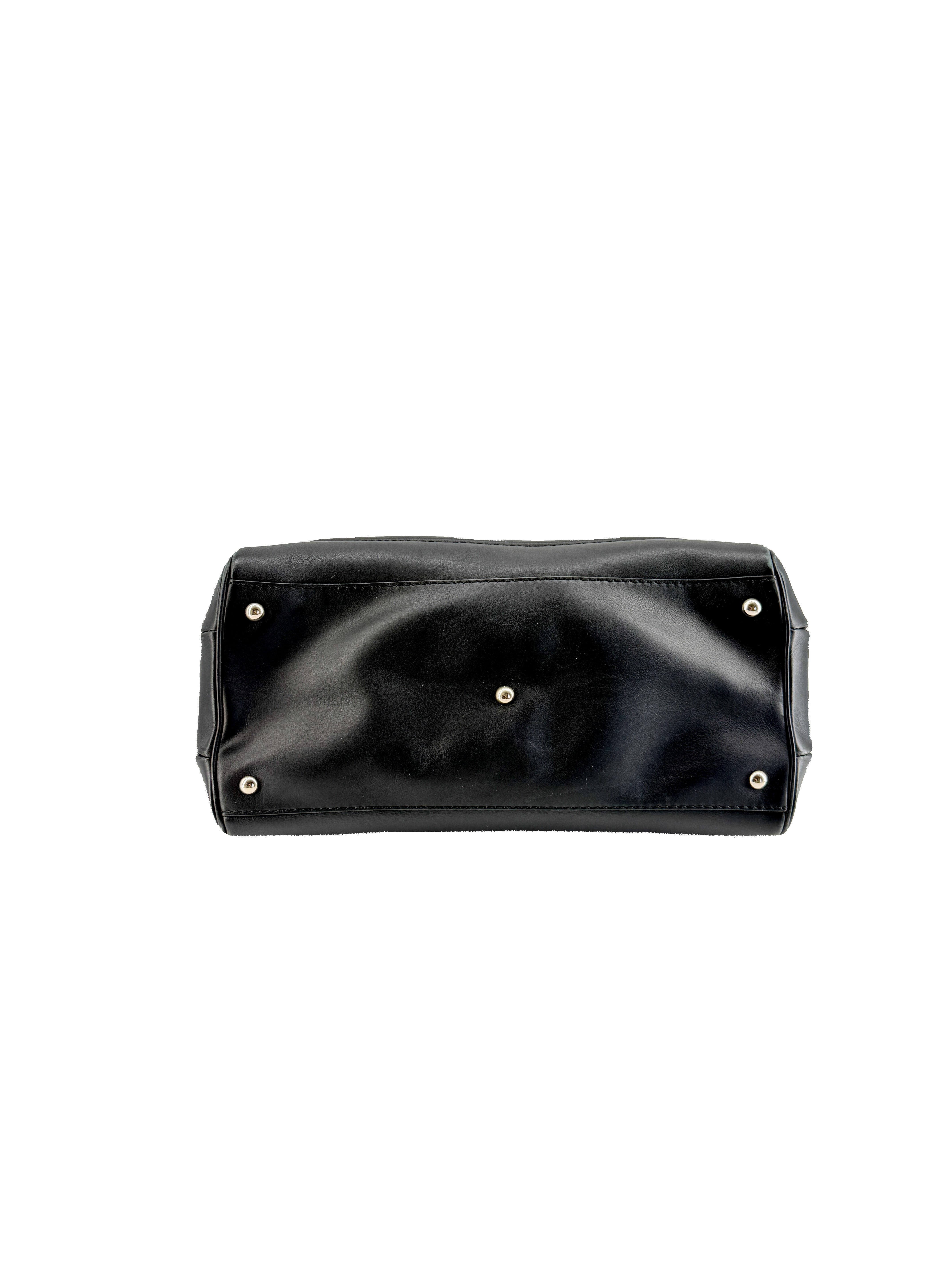 Gucci black Bamboo Bold top handle tote 296860502752