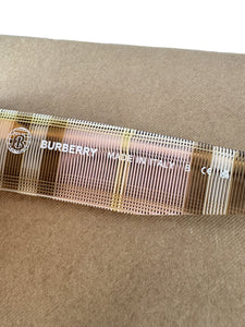 Burberry tortoise pink plaid square sunglasses B4364 *case/box*