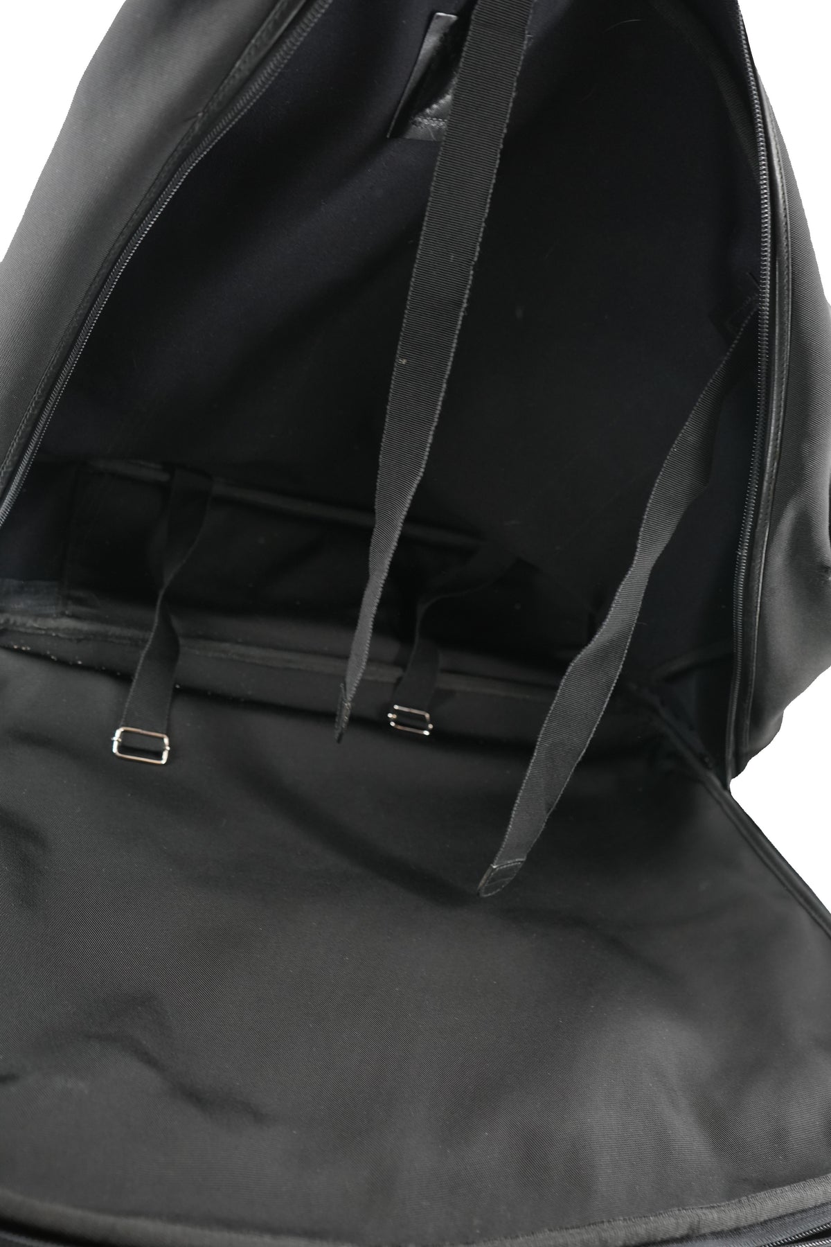Gucci black canvas soft suitcase