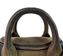 Alexander Wang navy and olive mini rockie rocco crossbody