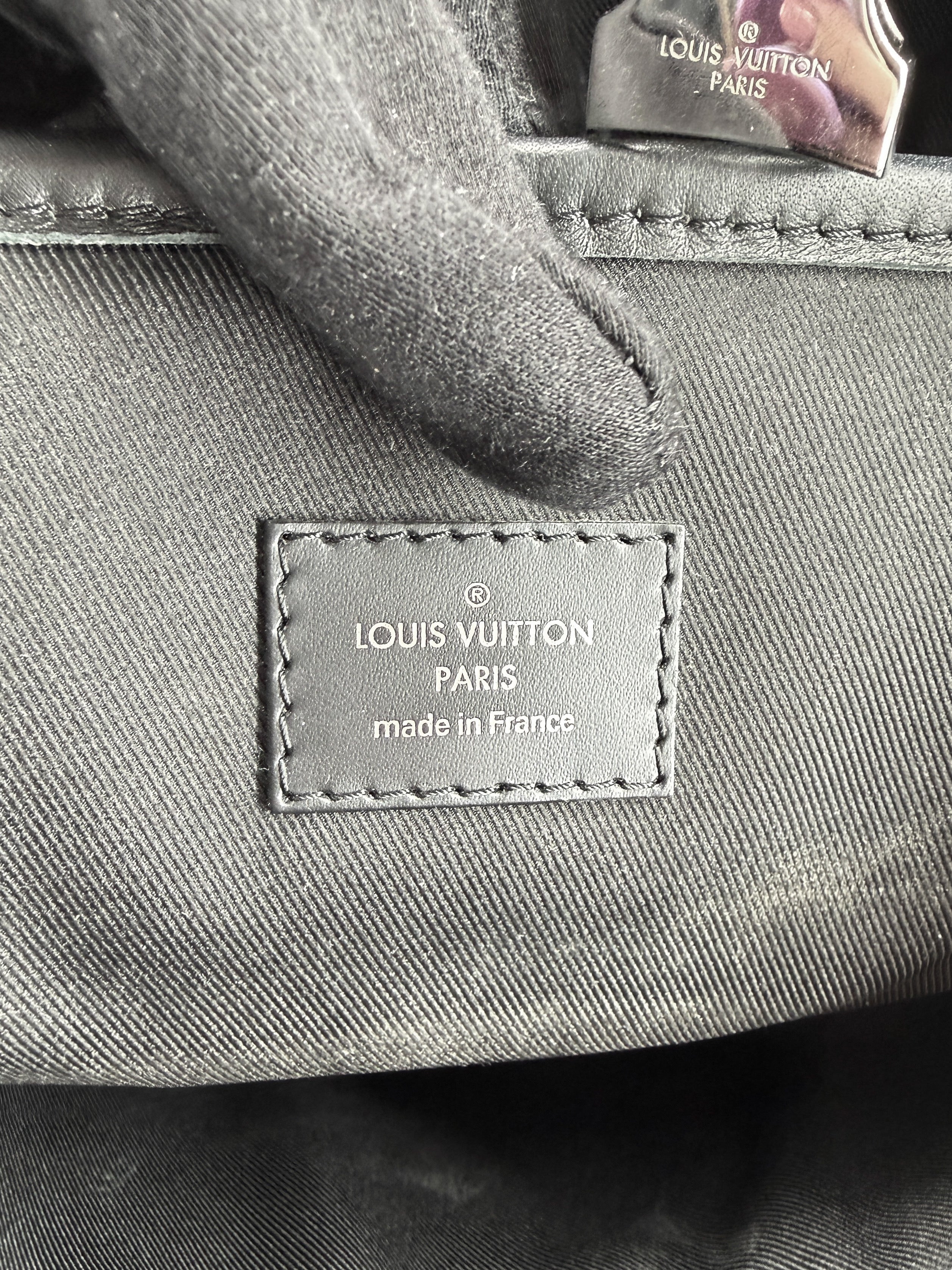 Louis Vuitton damier graphite Zack backpack DR0138
