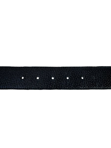 Gucci black GG gold tone Marmont belt size 90