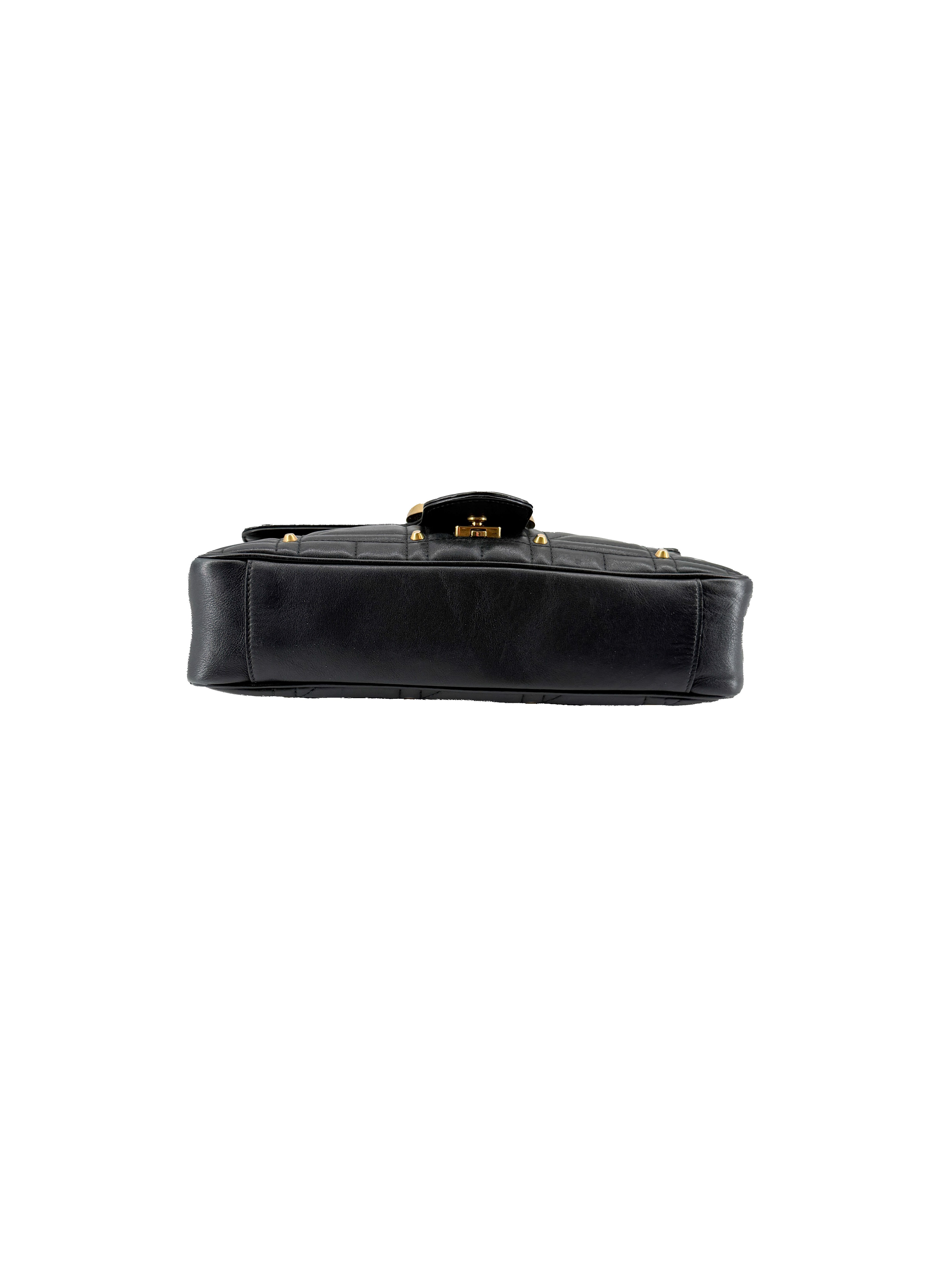 Gucci GG Marmont studded quilted flap bag 443496 467891