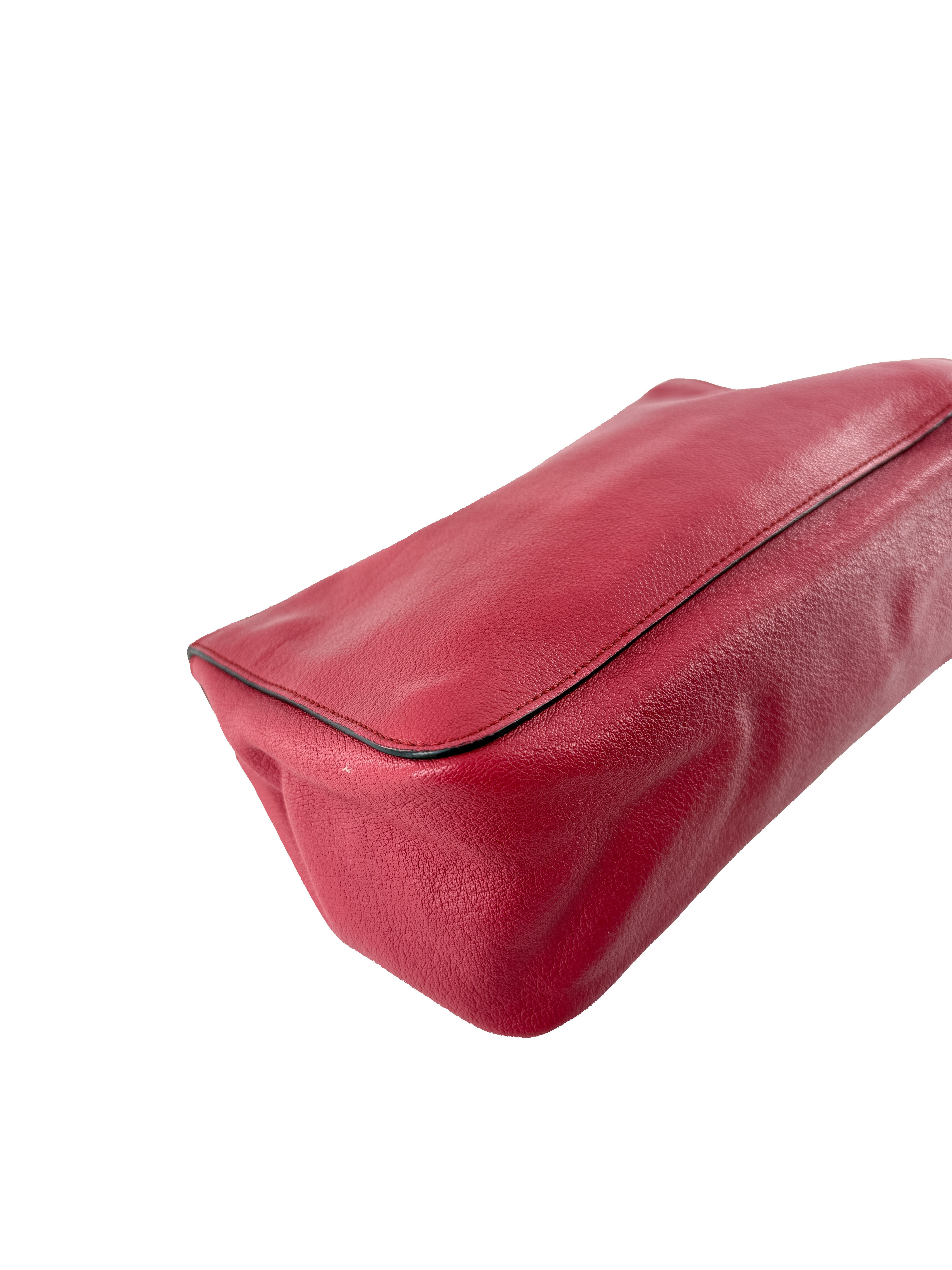 Chloé hot pink medium Elise shoulder bag 001057