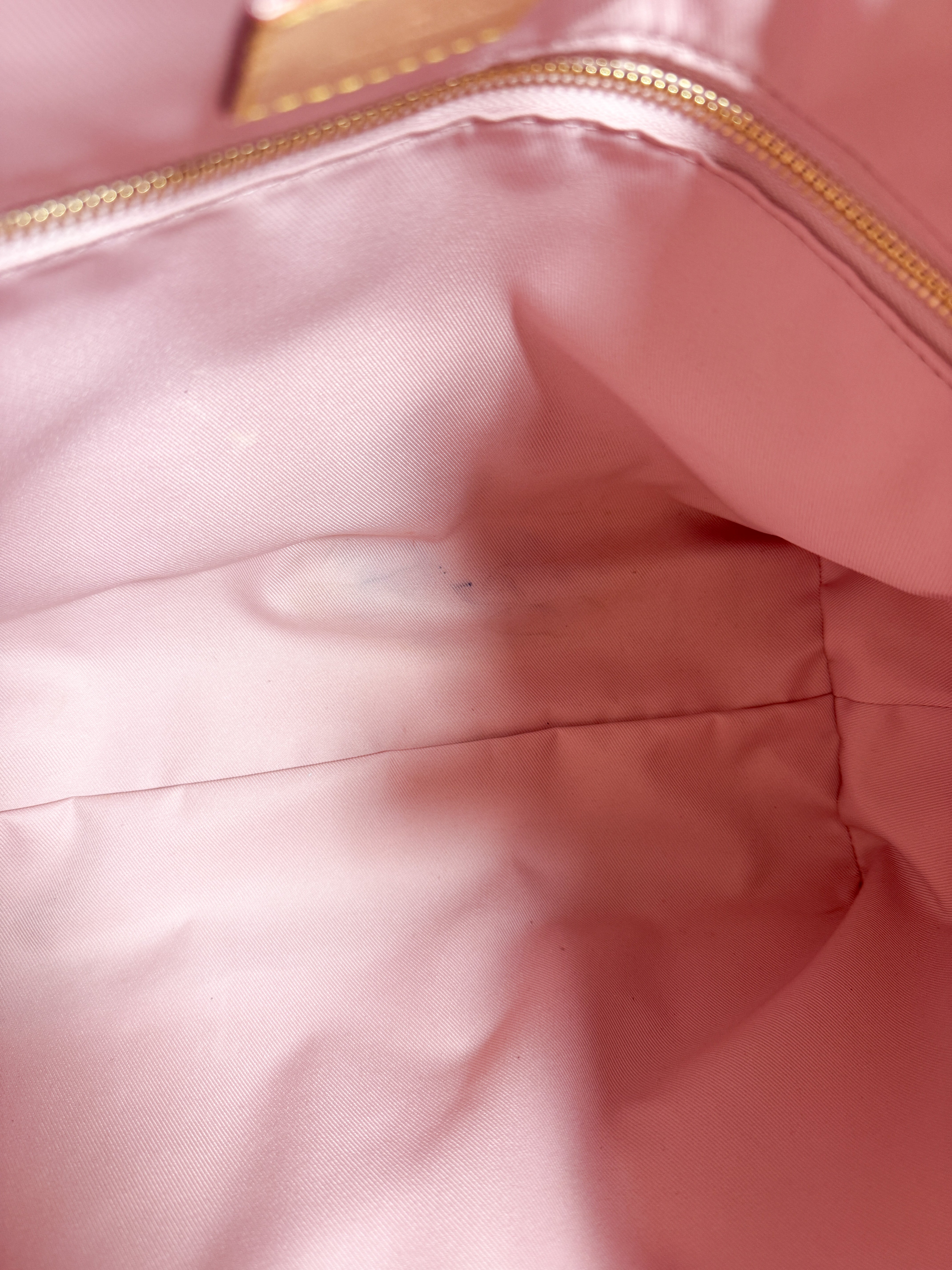 Louis Vuitton damier azur Graceful MM Rose Ballerine (NFC)