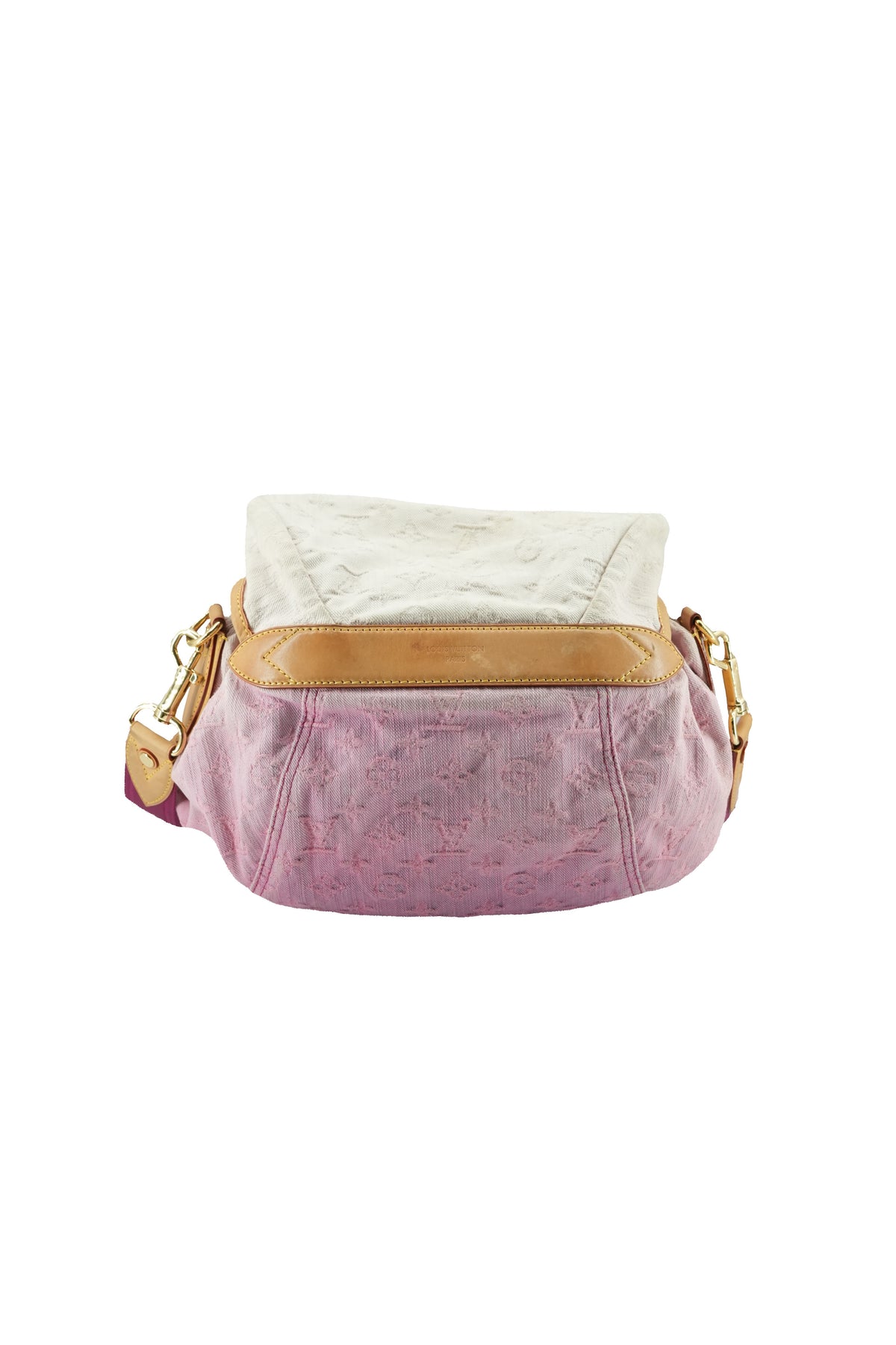 Louis Vuitton Sunshine pink denim monogram FL0130