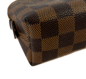 Louis Vuitton Trousse Makeup accessories pouch Womens pouch N51982 damier  ebene Cloth ref.258420 - Joli Closet