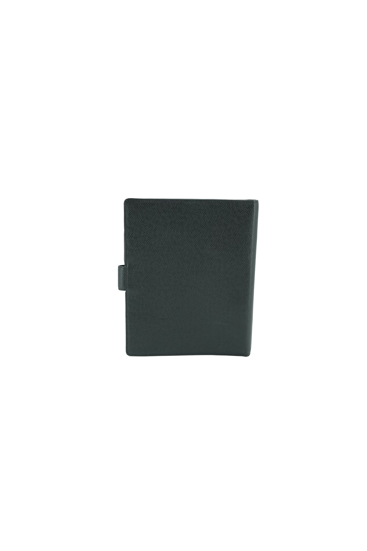 Louis Vuitton black Taiga leather agenda GM