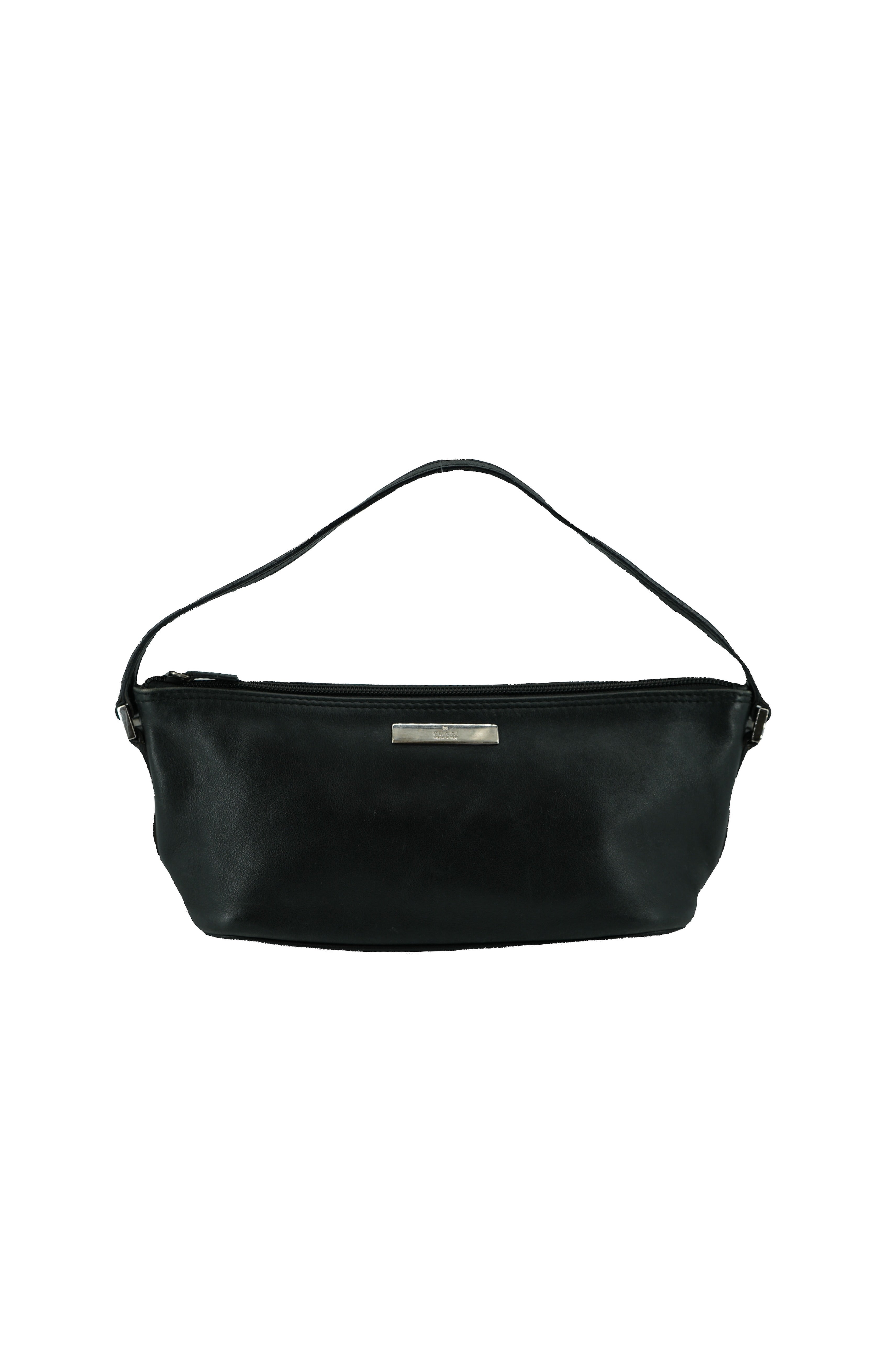 Gucci black leather mini vintage shoulder bag 039-1103-2123