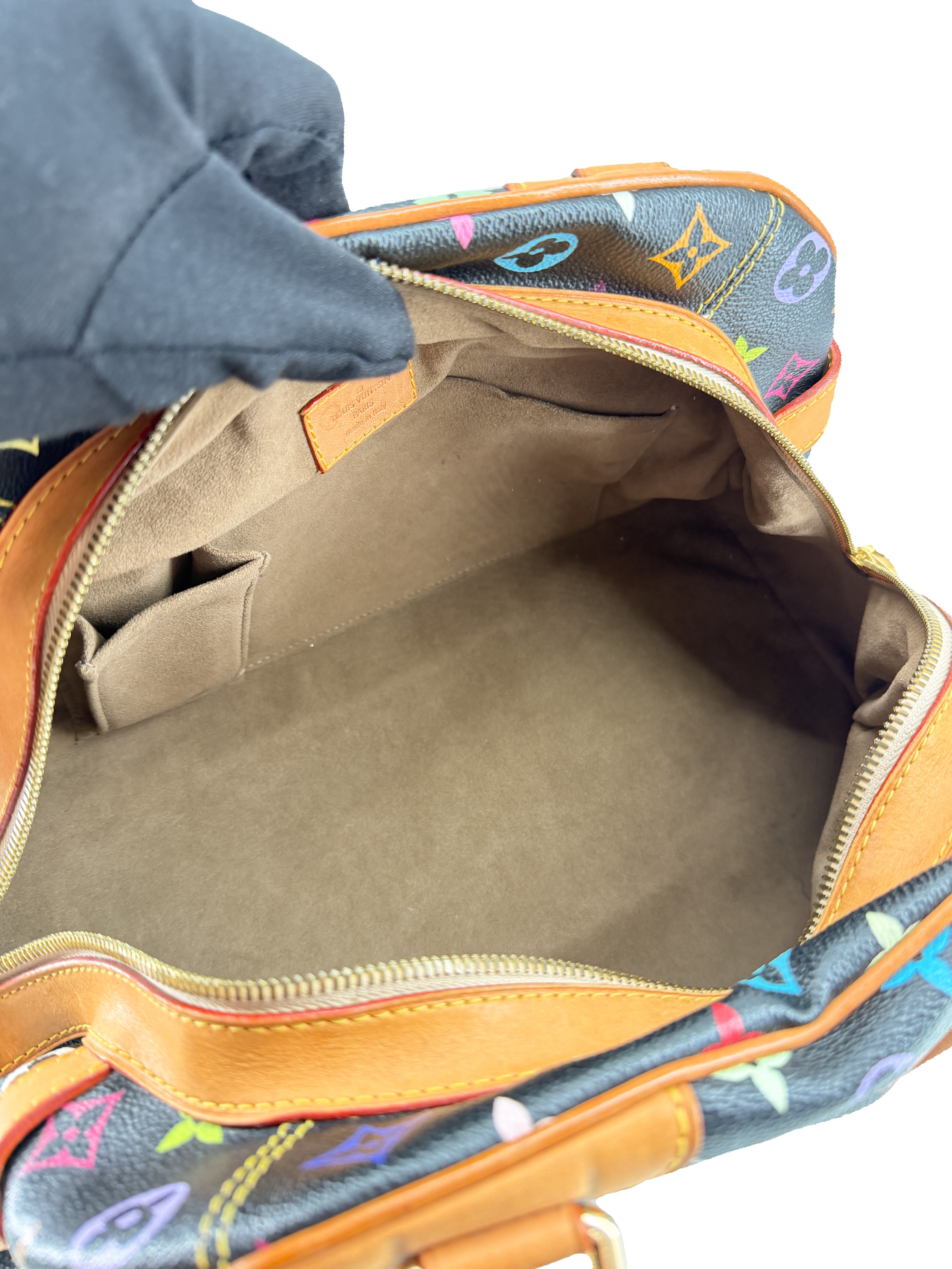 Louis Vuitton Claudia Monogram Multicolor Black CE0181 - My Girlfriend's Wardrobe LLC