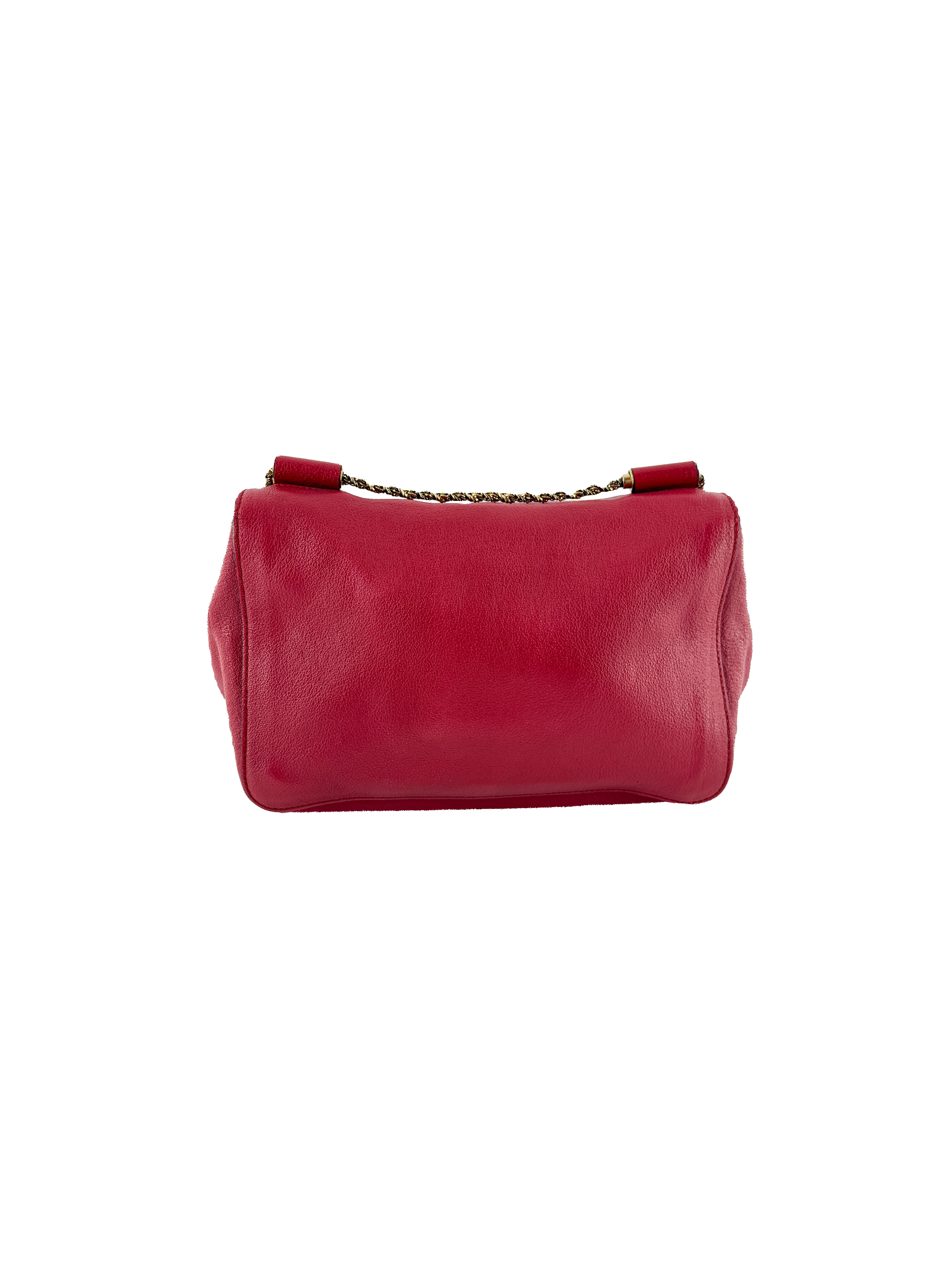 Chloé hot pink medium Elise shoulder bag 001057