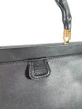 Gucci black Bamboo Bold top handle tote 296860502752