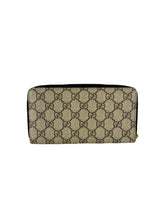 Gucci black/brown Marmont zip around wallet 4561170959