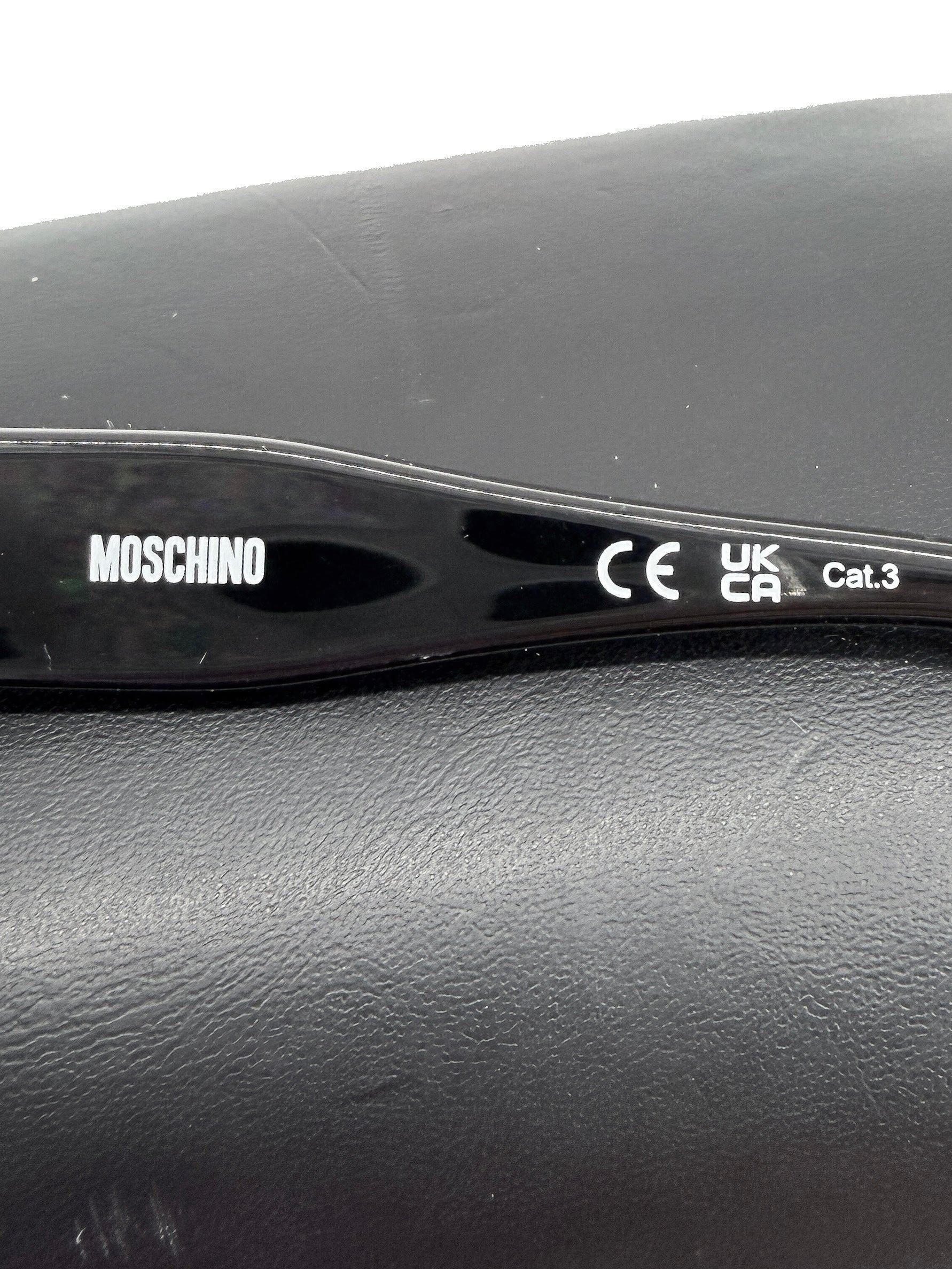 Moschino black buckle sunglasses MOS131/S *case*