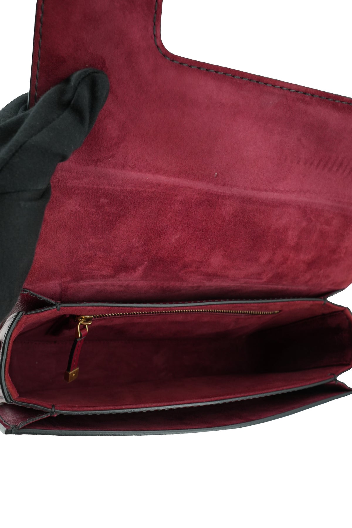 Dior red Dio(r)evloution flap bag 19-MA-0157