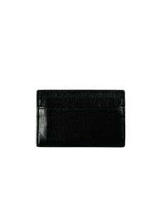 Gucci black leather Marmont GG cardholder