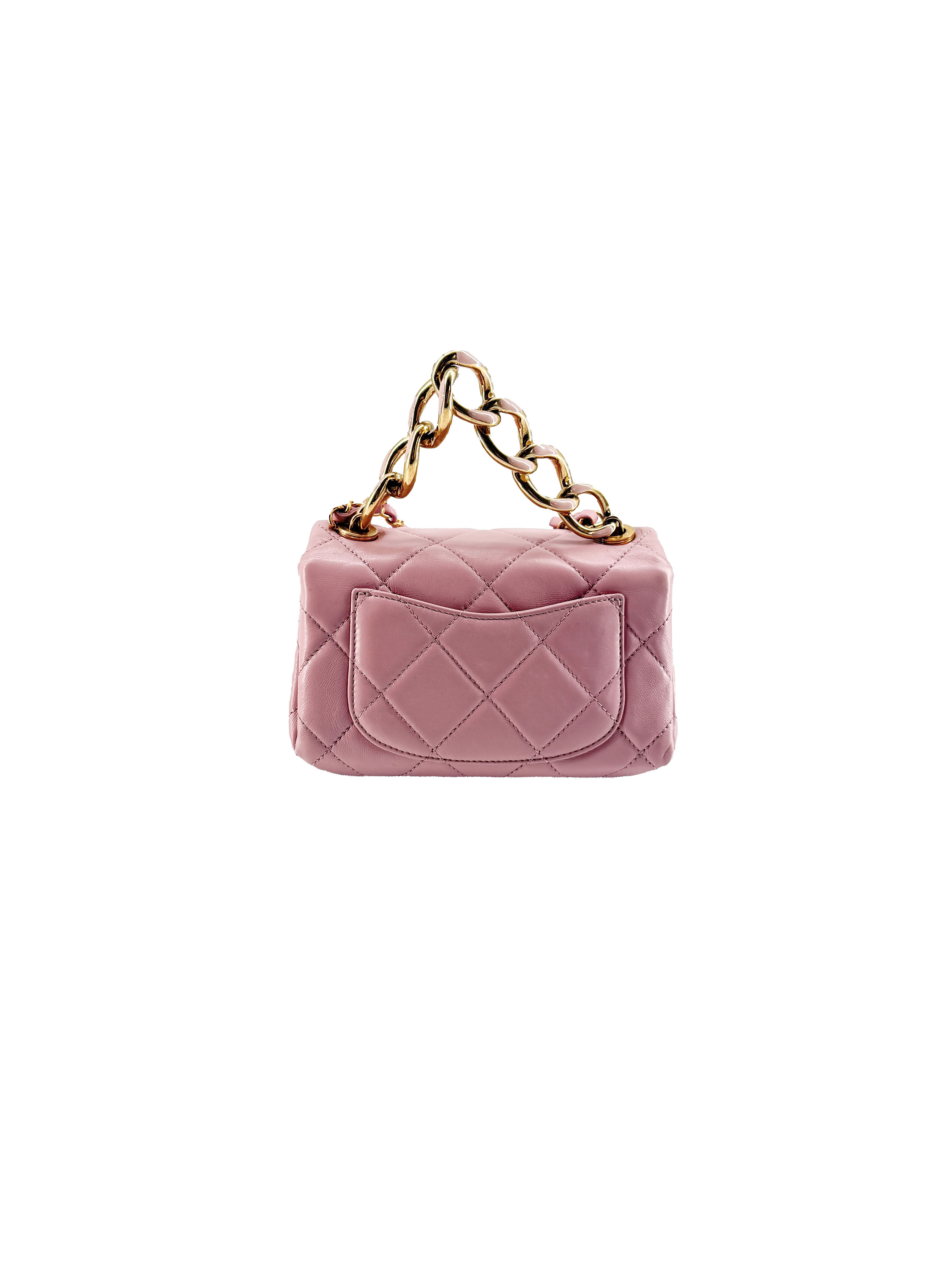 Chanel pink Match small flap bag P0H1C0H5