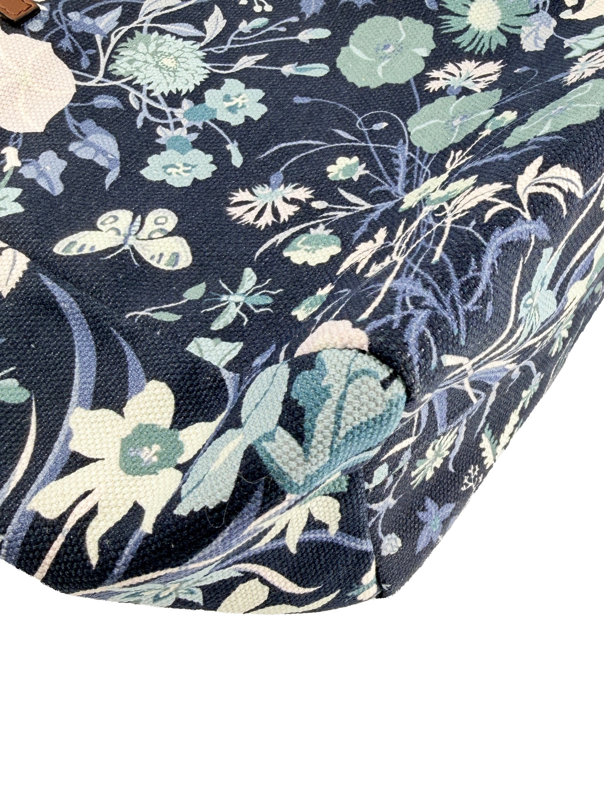 Gucci Kids navy floral tote 284721 493492