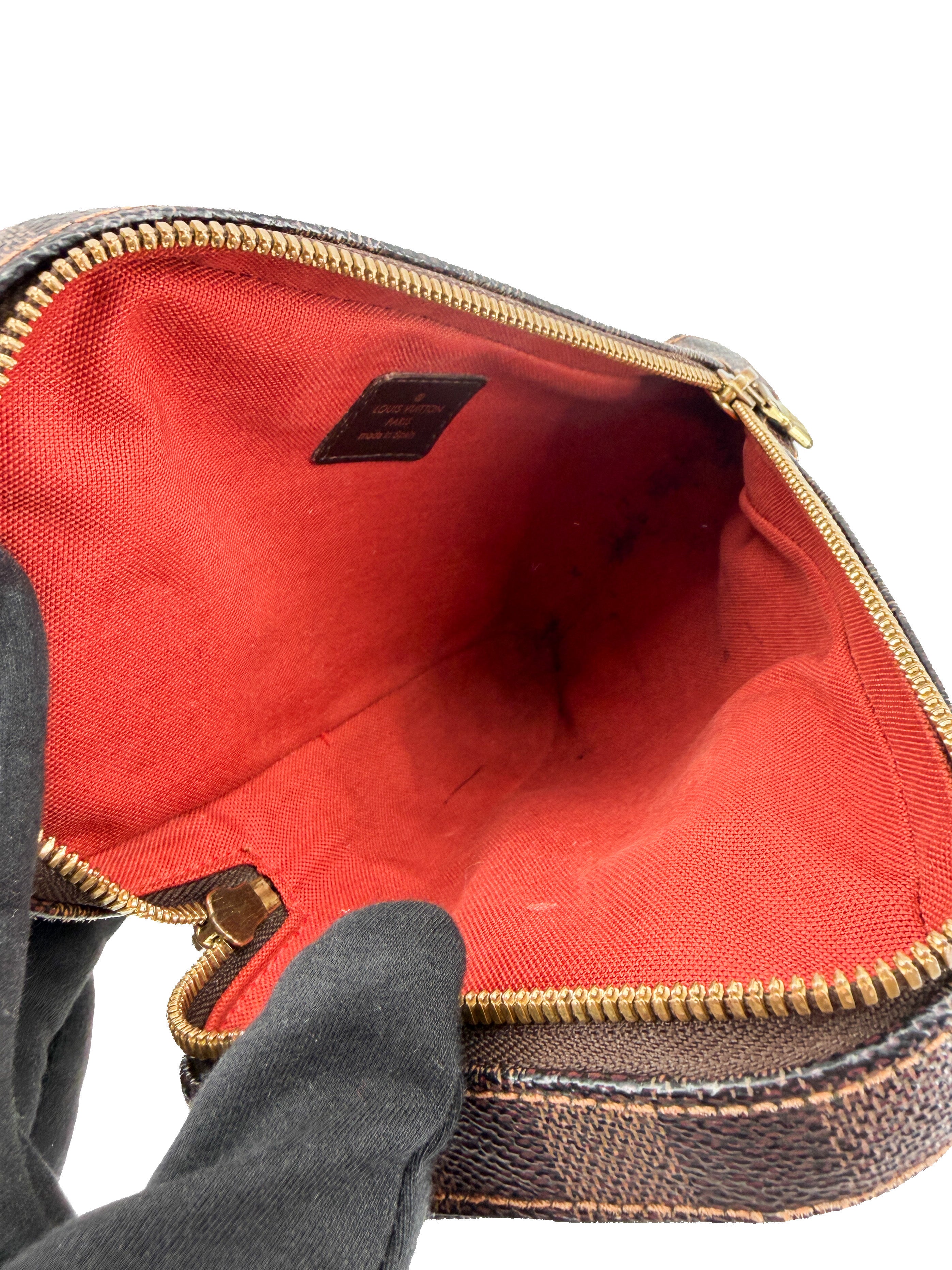 Louis Vuitton damier ebene Geronimos bum bag CA1000