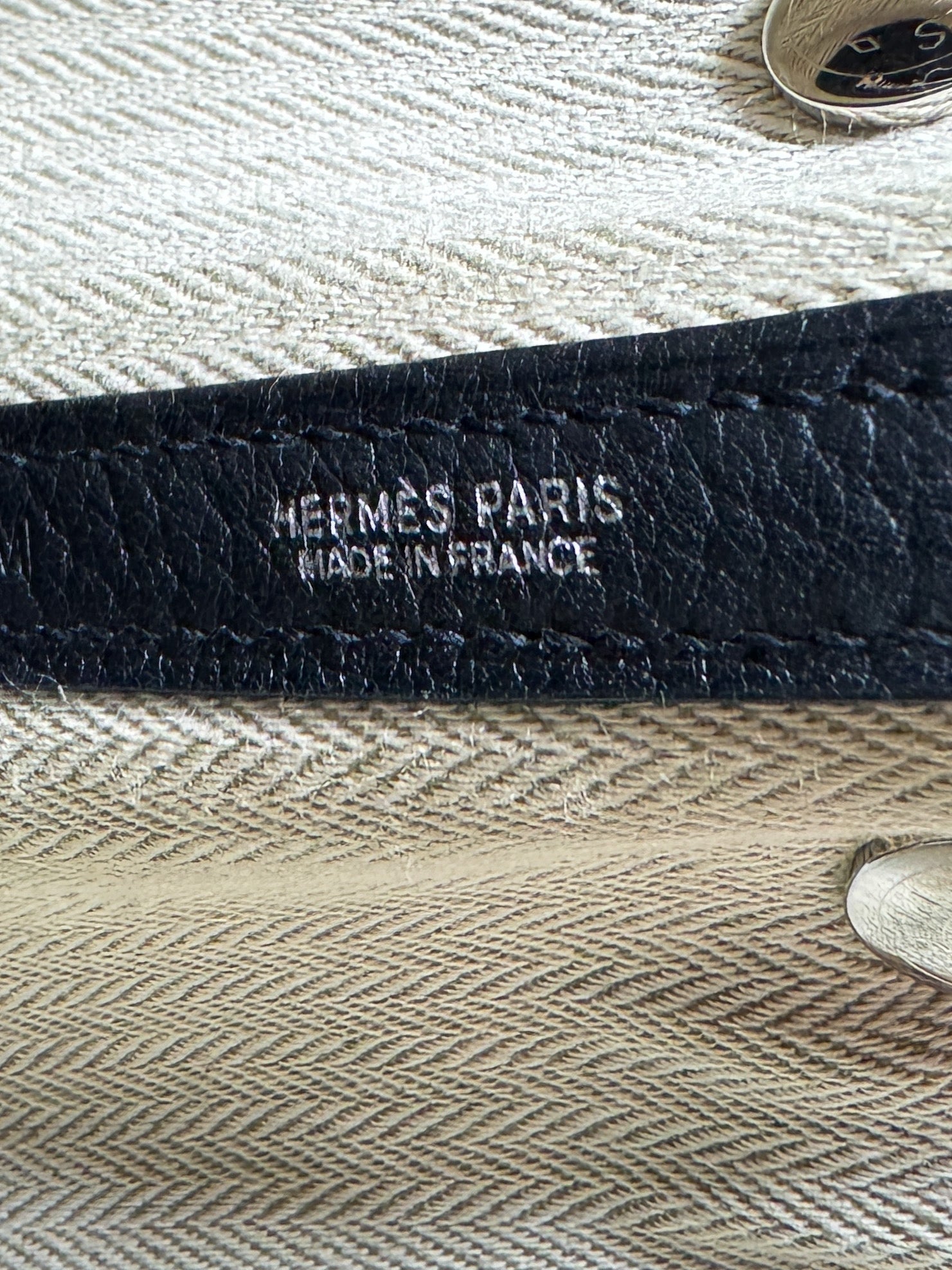 Hermès black Garden Party 30 negonda leather black