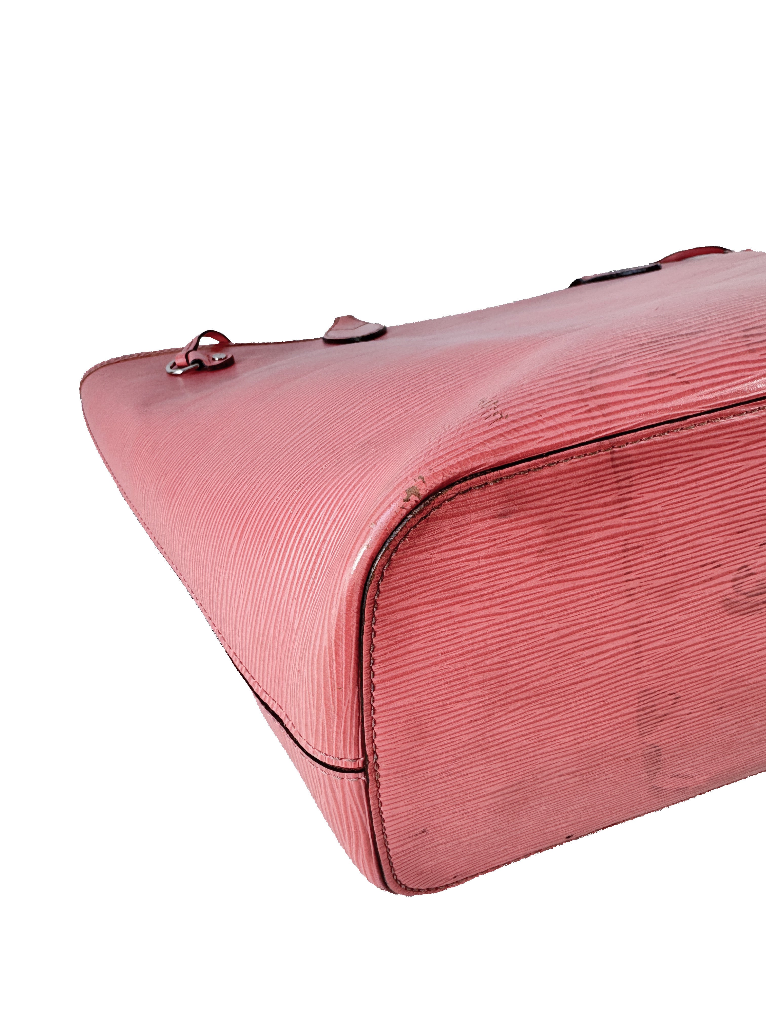 Louis Vuitton coral pink epi Neverfull MM SR0174 **as is**