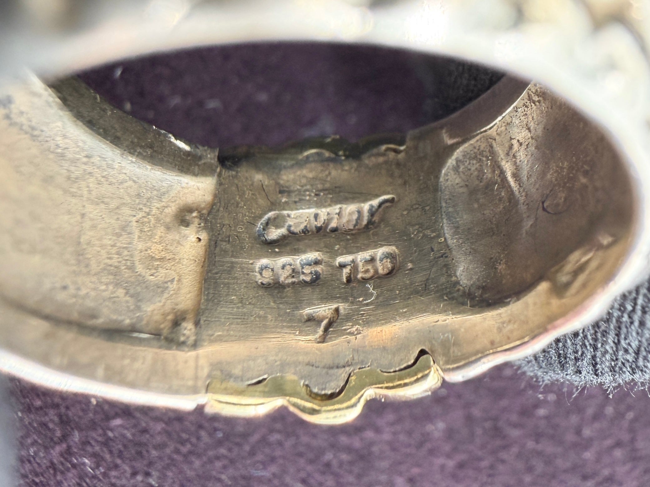 Lagos sterling silver Caviar High Bar ring