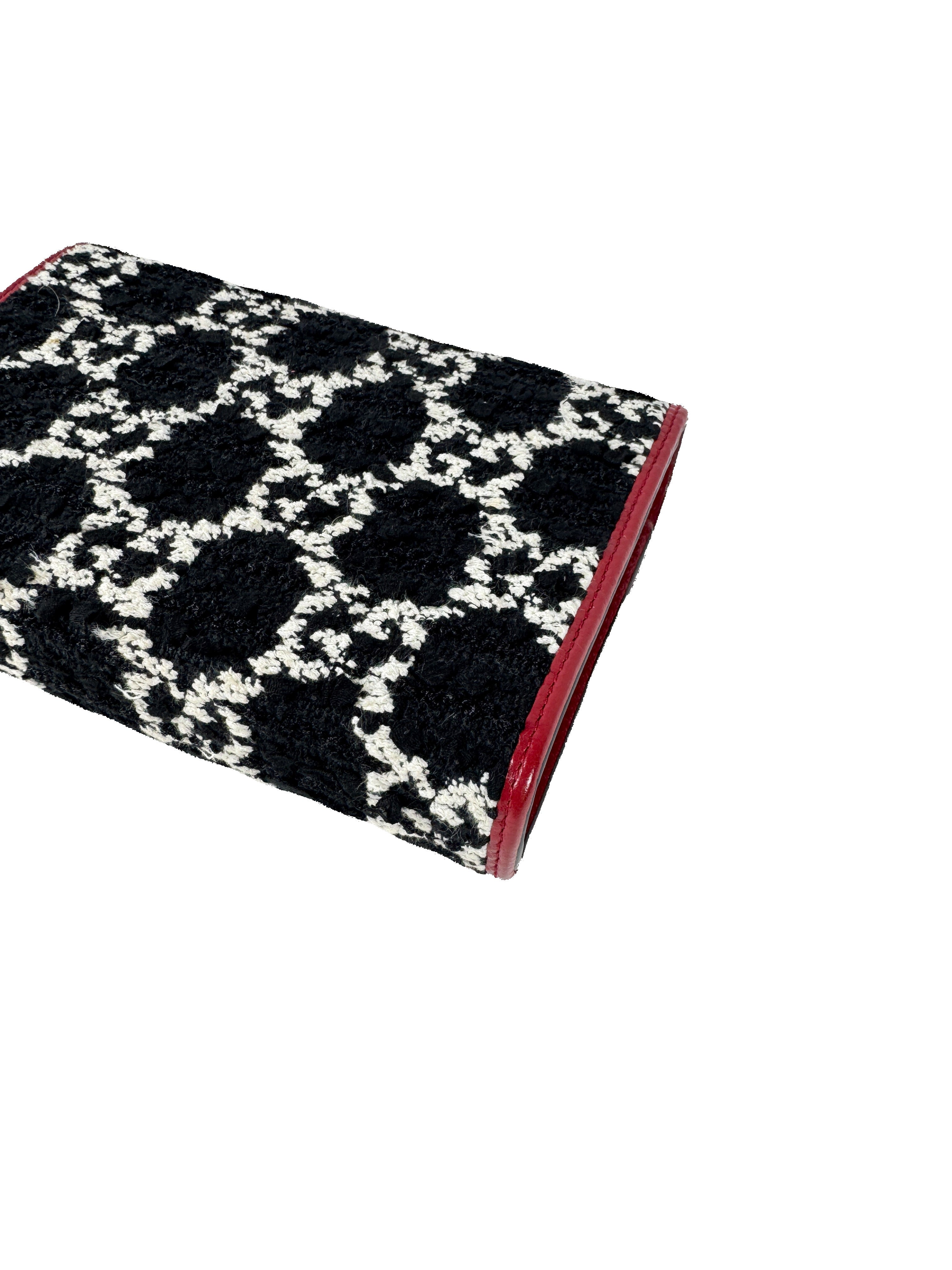 Gucci  tweed GG monogram Mini Dionysus chain wallet  493075