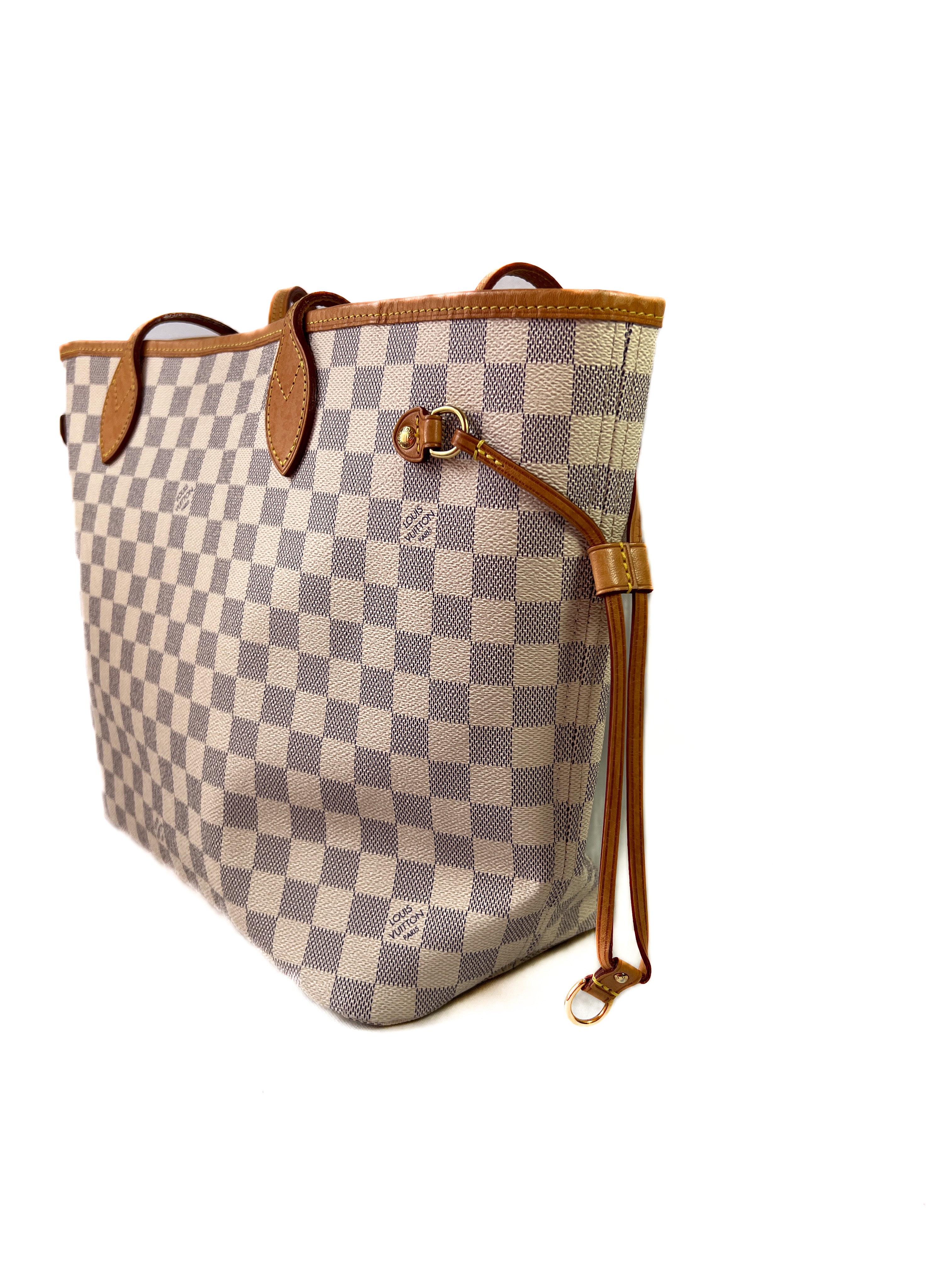 Louis Vuitton neverfull damier azur MM 2019