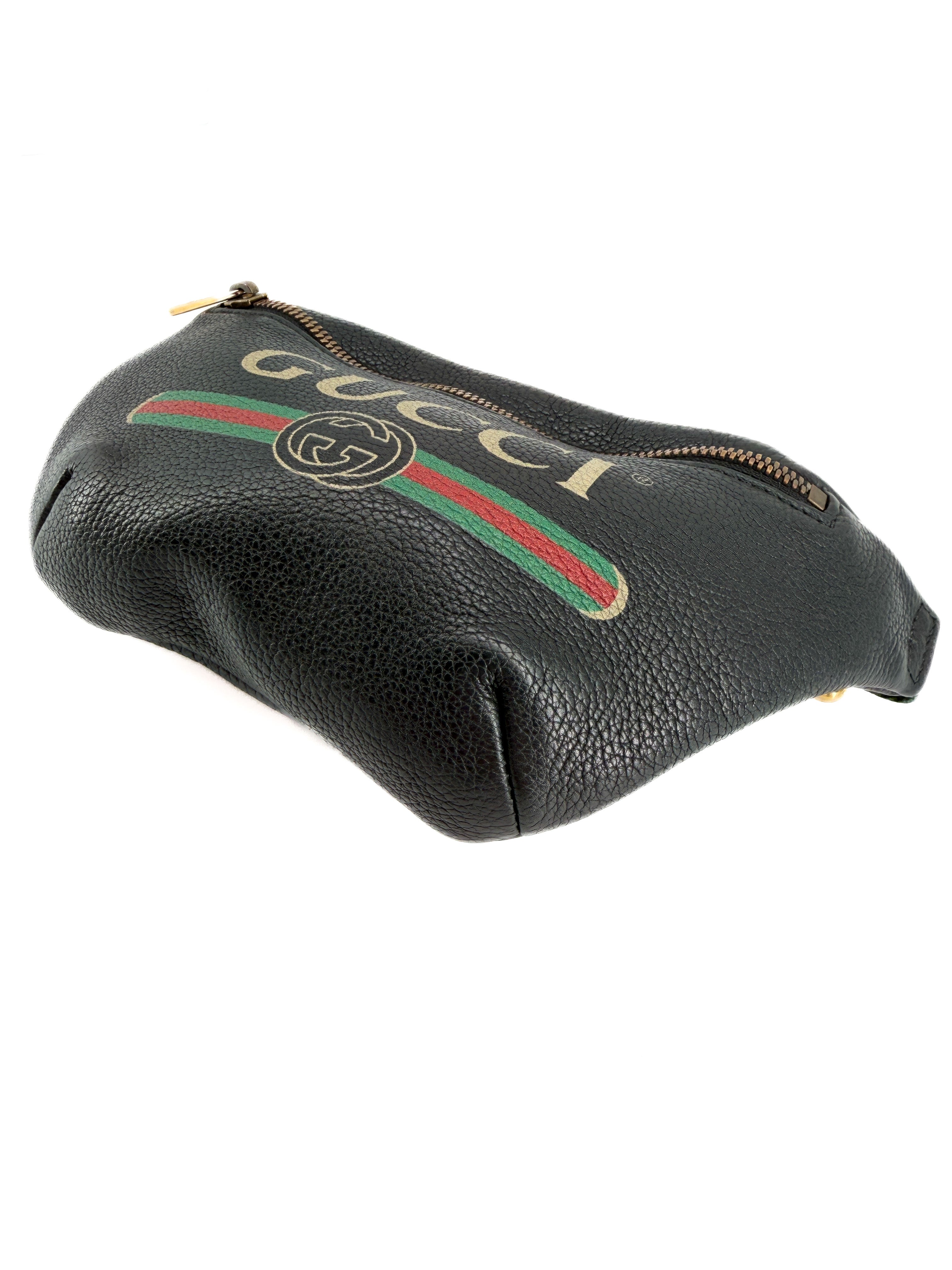 Gucci black small logo belt bag 527792204991