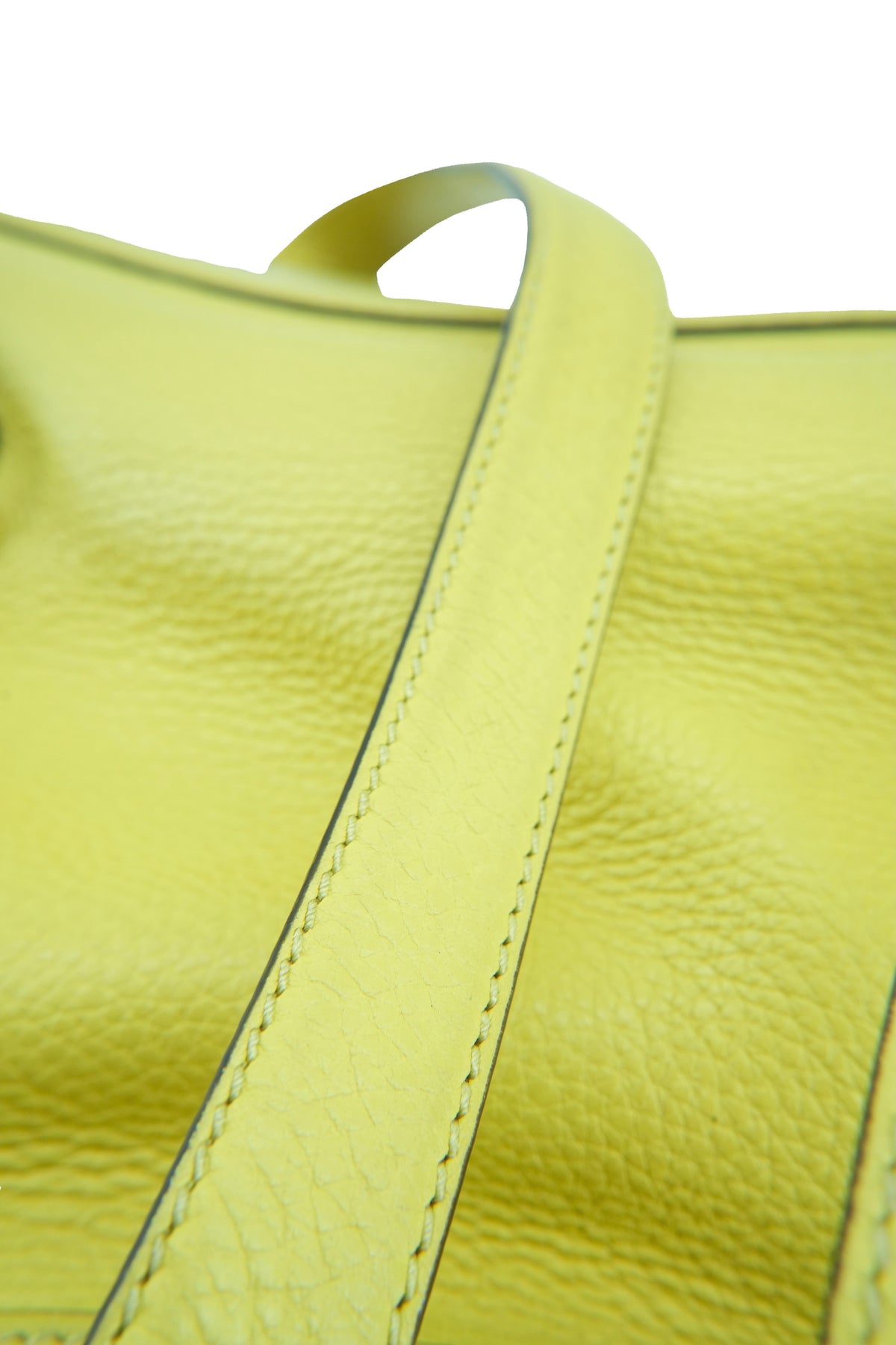 Gucci Chartreuse bamboo tassel backpack 493075