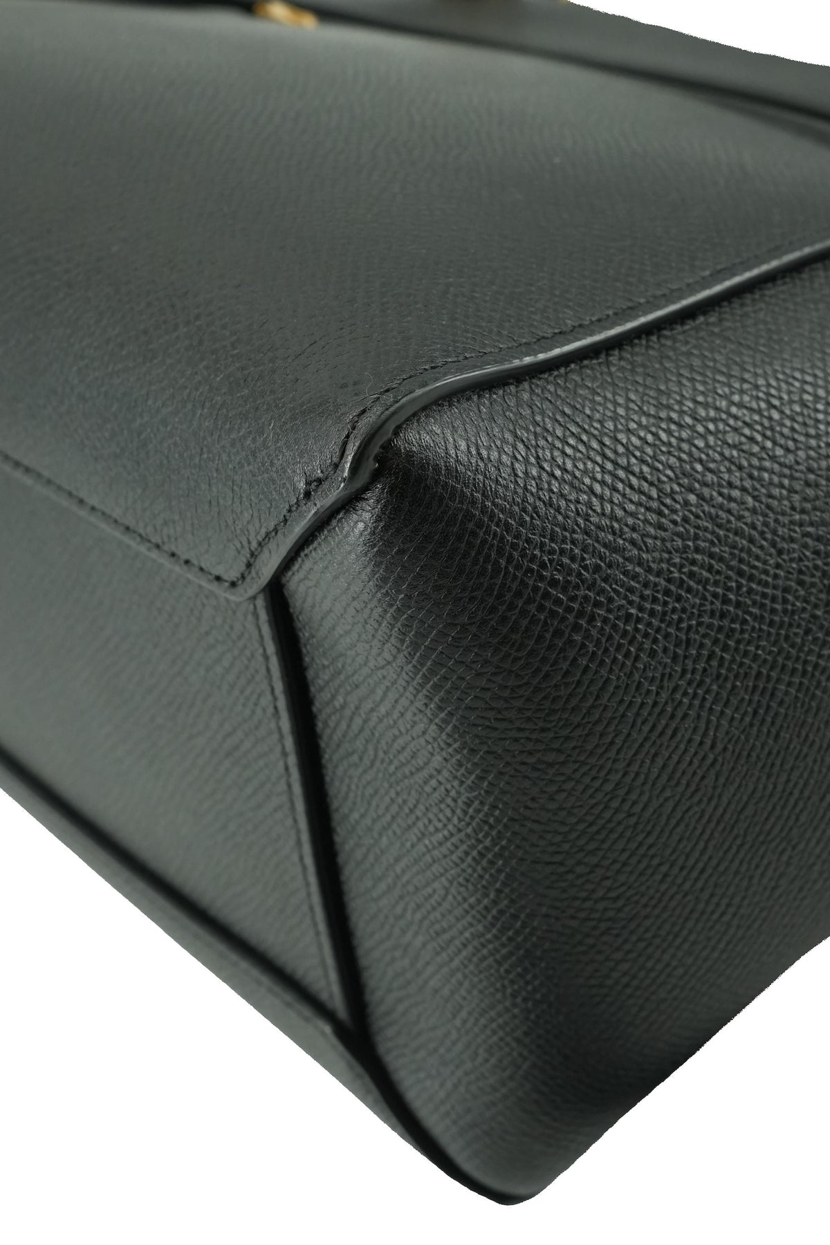 Celine black leather belt bag S-SL-4176