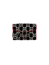 Gucci  tweed GG monogram Mini Dionysus chain wallet  493075