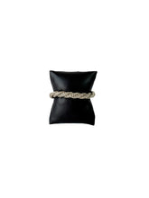 John Hardy sterling silver, 18k gold braided bracelet