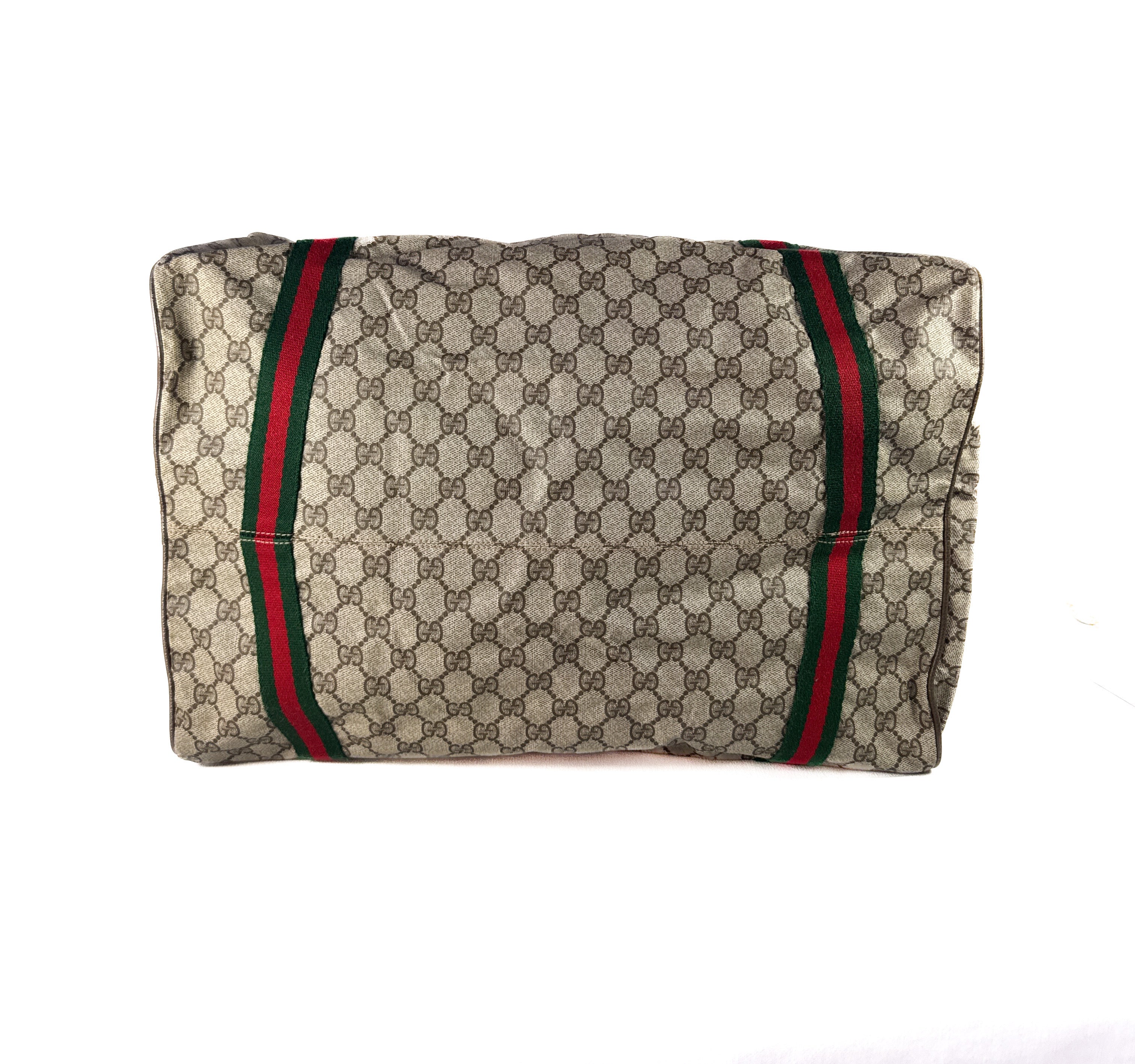 supreme×Gucci monogram柄　ポーチ Gucci GG Supreme 1980s packable duffle w/pouch 012-904-0282 NEW